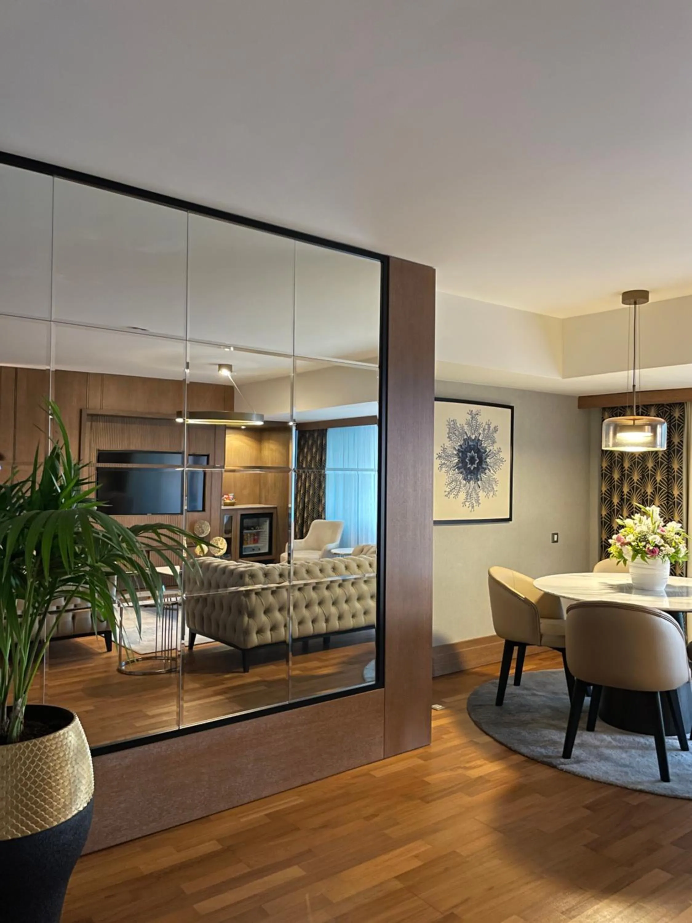 Living room in Susesi Luxury Resort