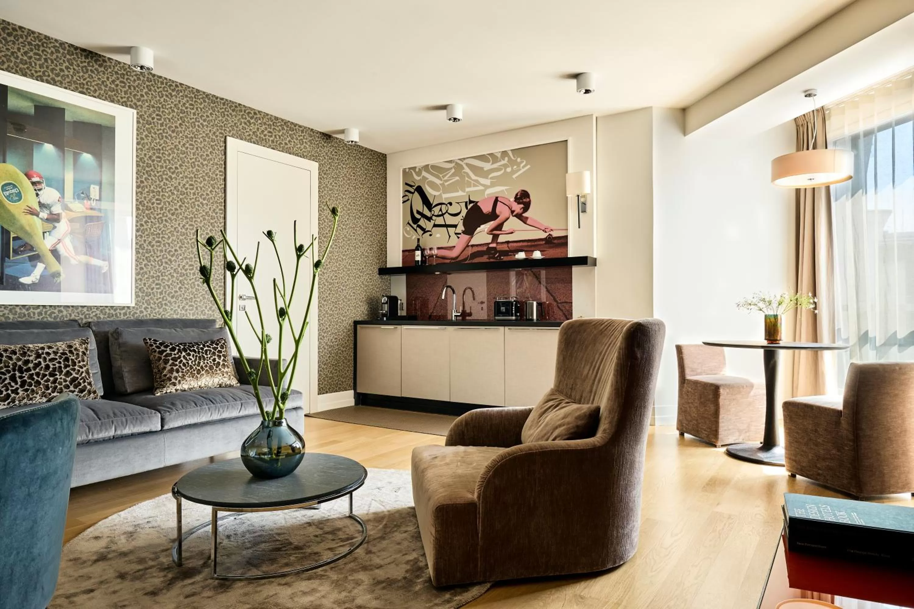 Living room in H15 Boutique Hotel, Warsaw, a Member of Design Hotels