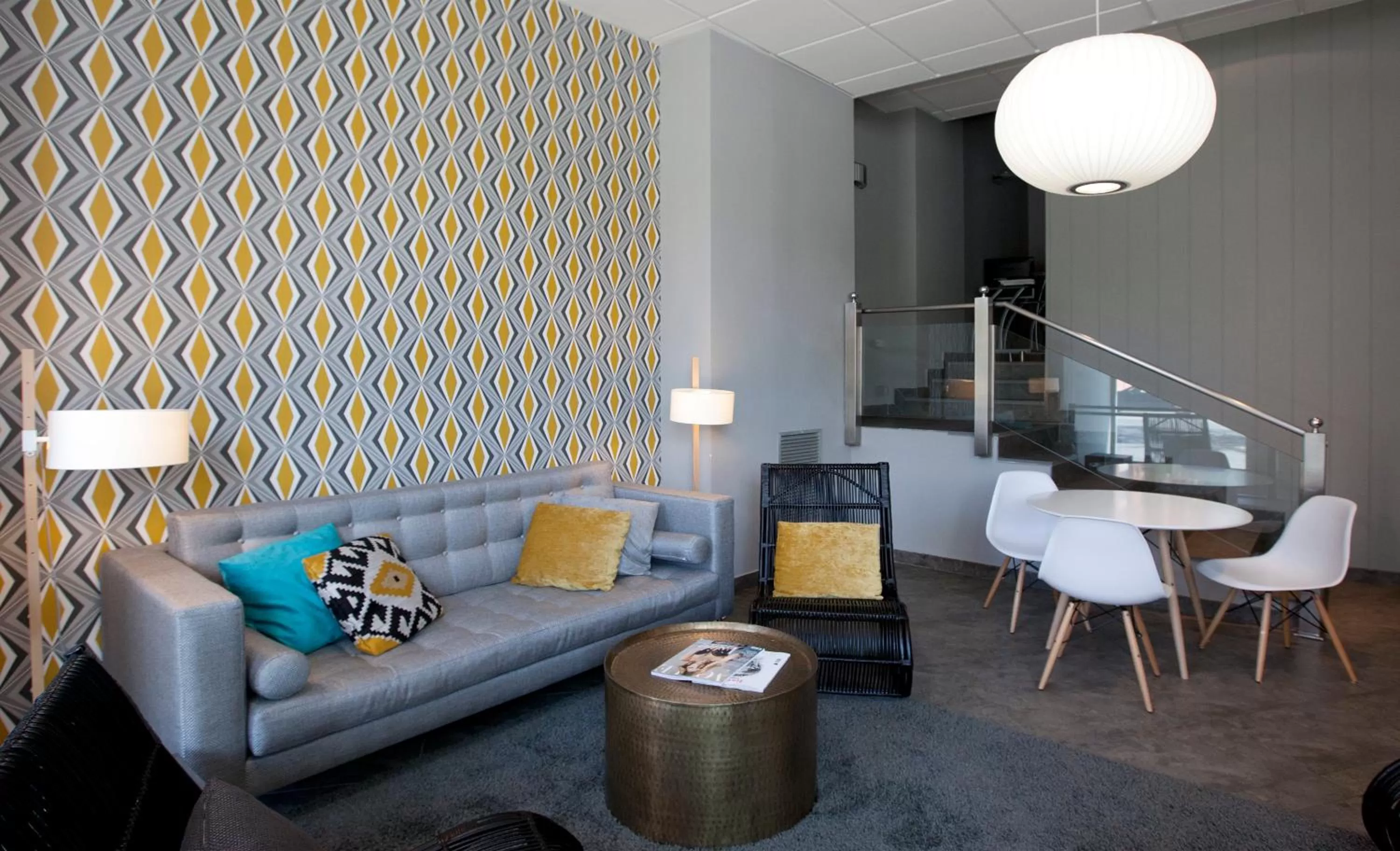 Communal lounge/ TV room in RICE Bulevar