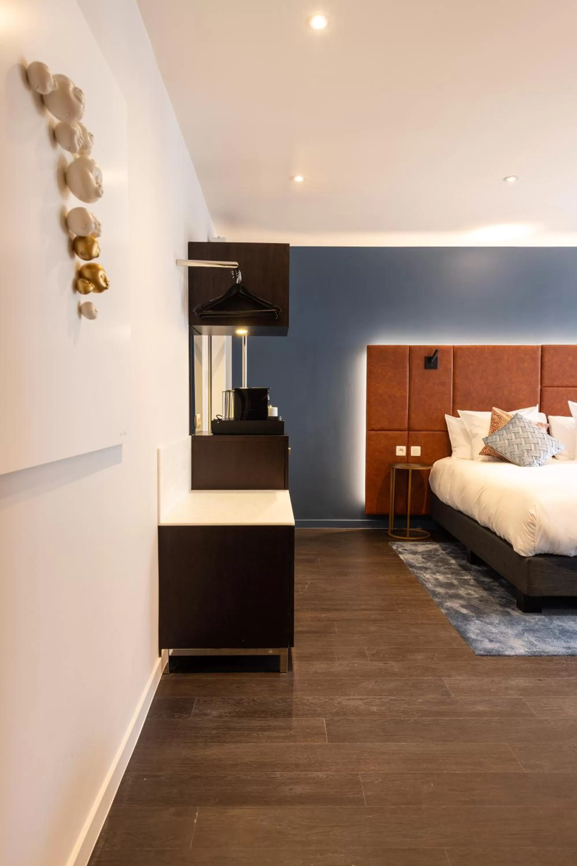 Bed in Boutique Hotel Sablon by CW Hotel Collection