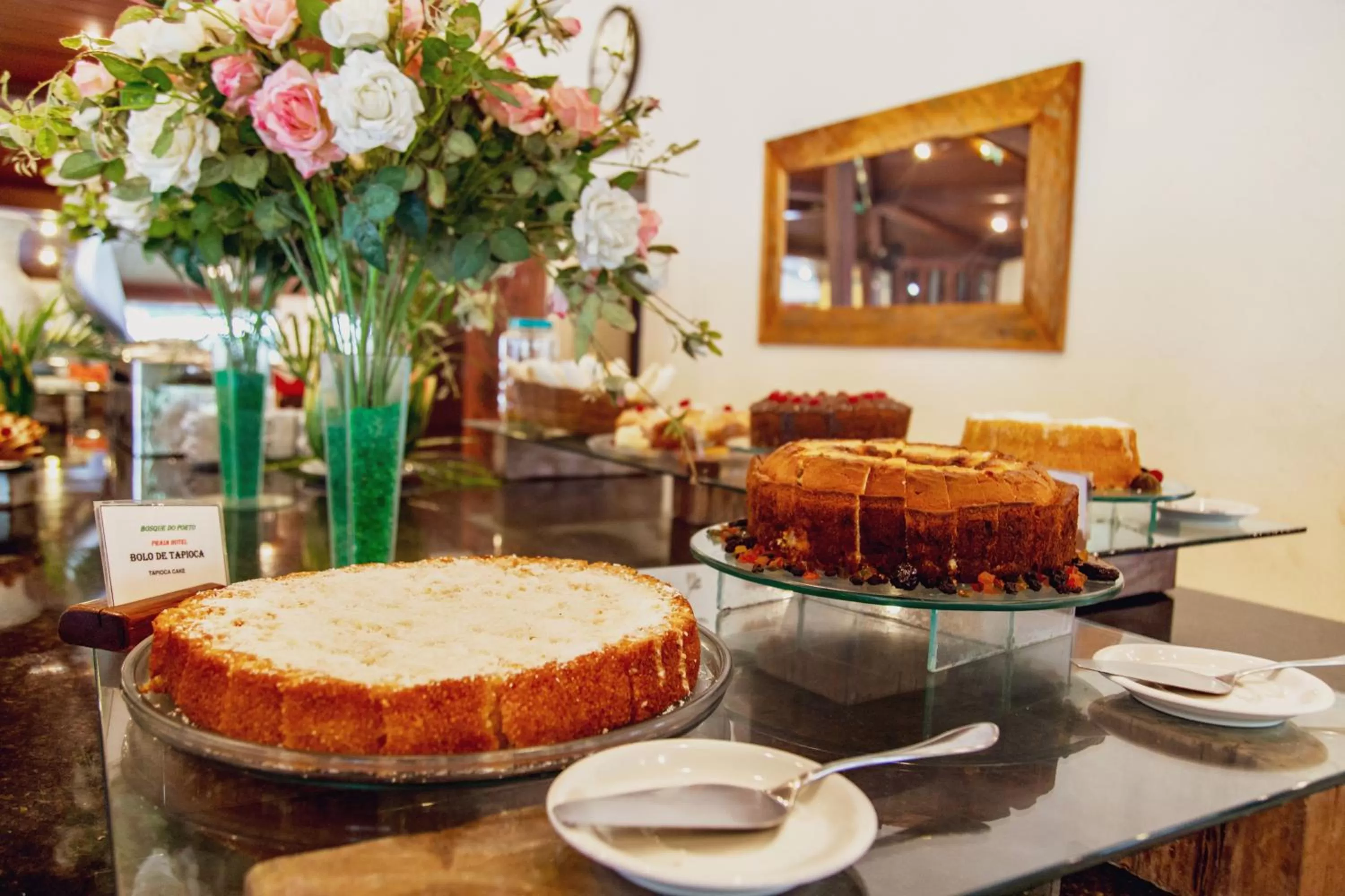 Breakfast in Bosque do Porto Praia Hotel