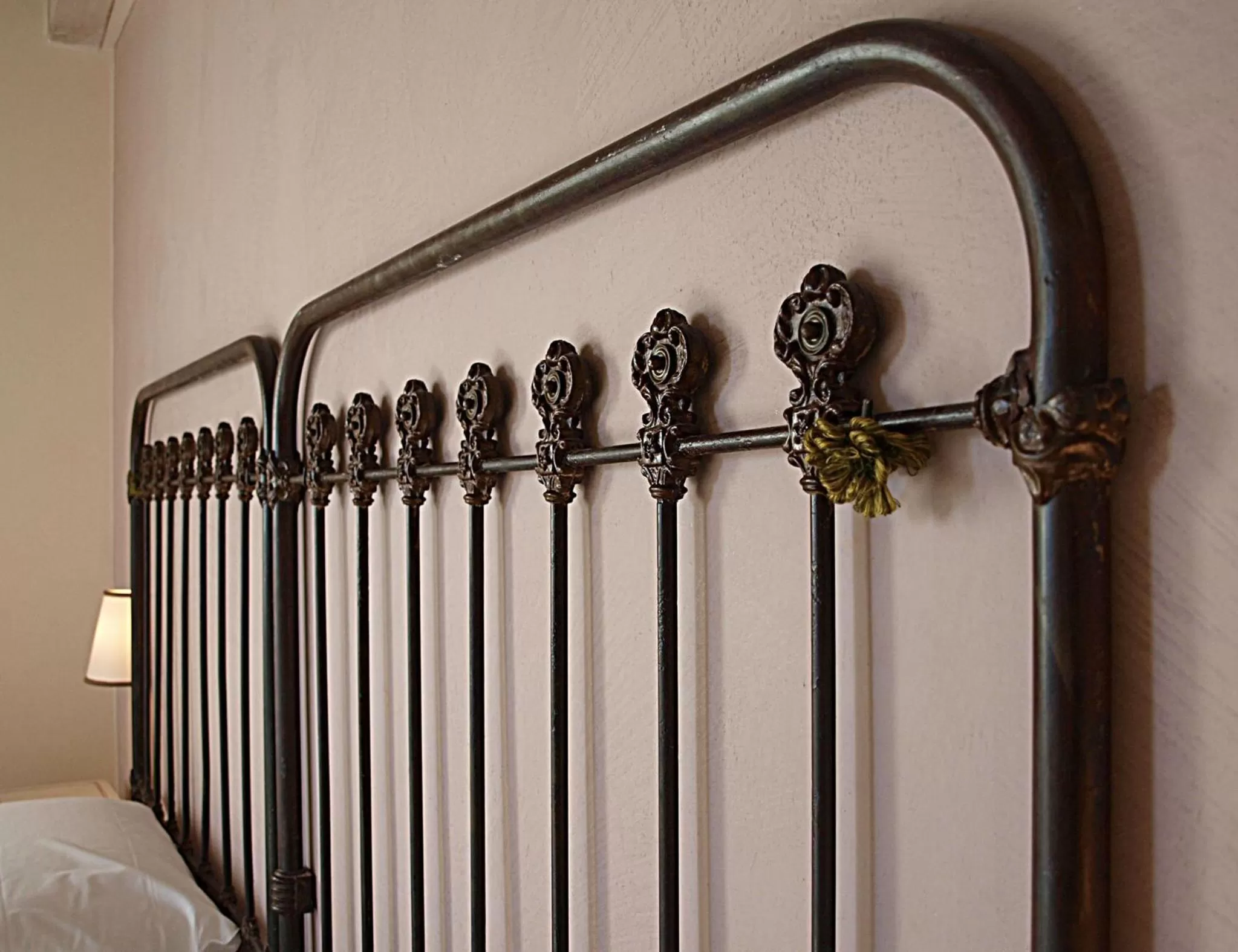 Decorative detail, Bed in Hotel Villa Moron