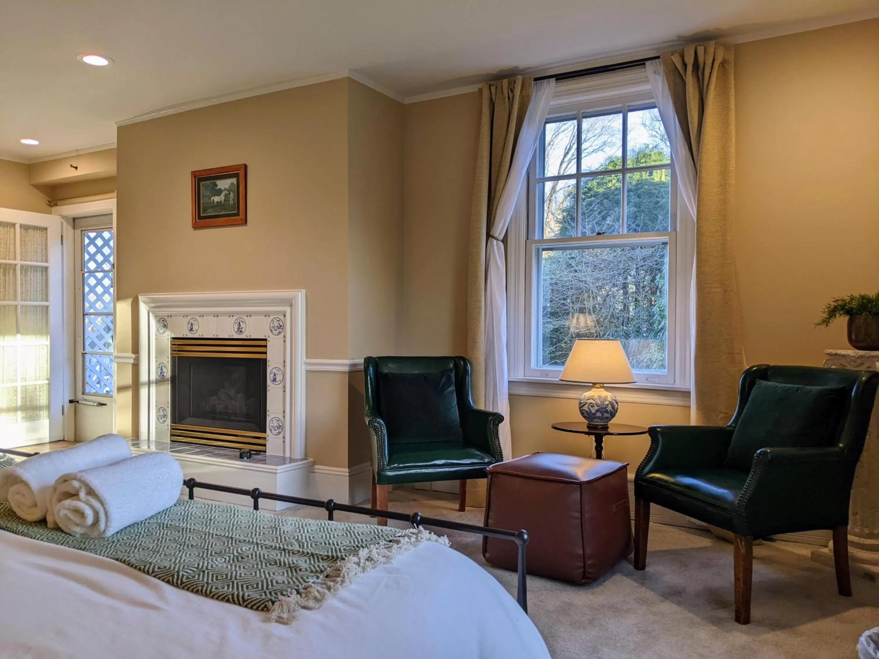 Seating area in Stanton House Inn