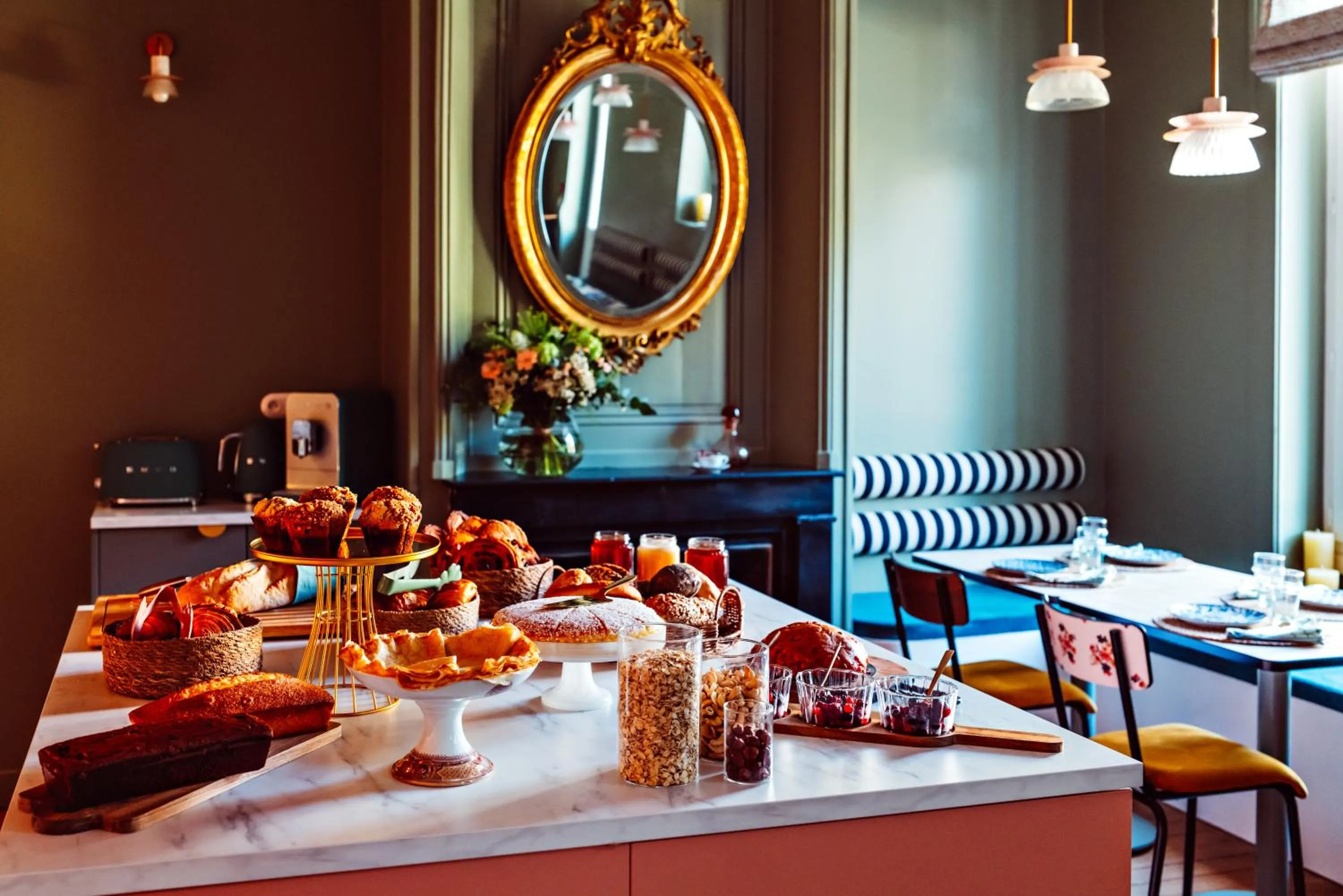 Breakfast in Hôtel Maison Lacassagne Lyon