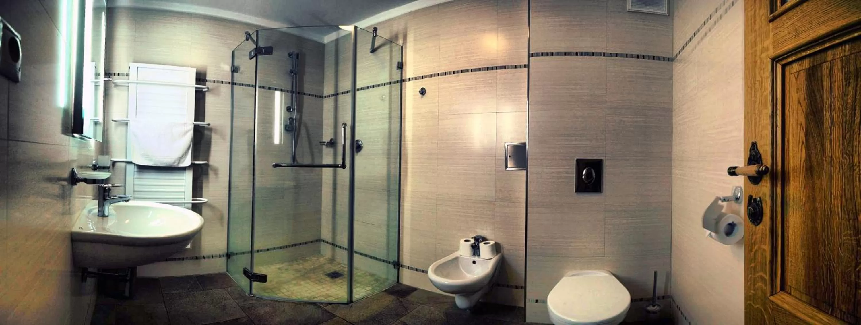 Bathroom in Hotel Farma Vysoká