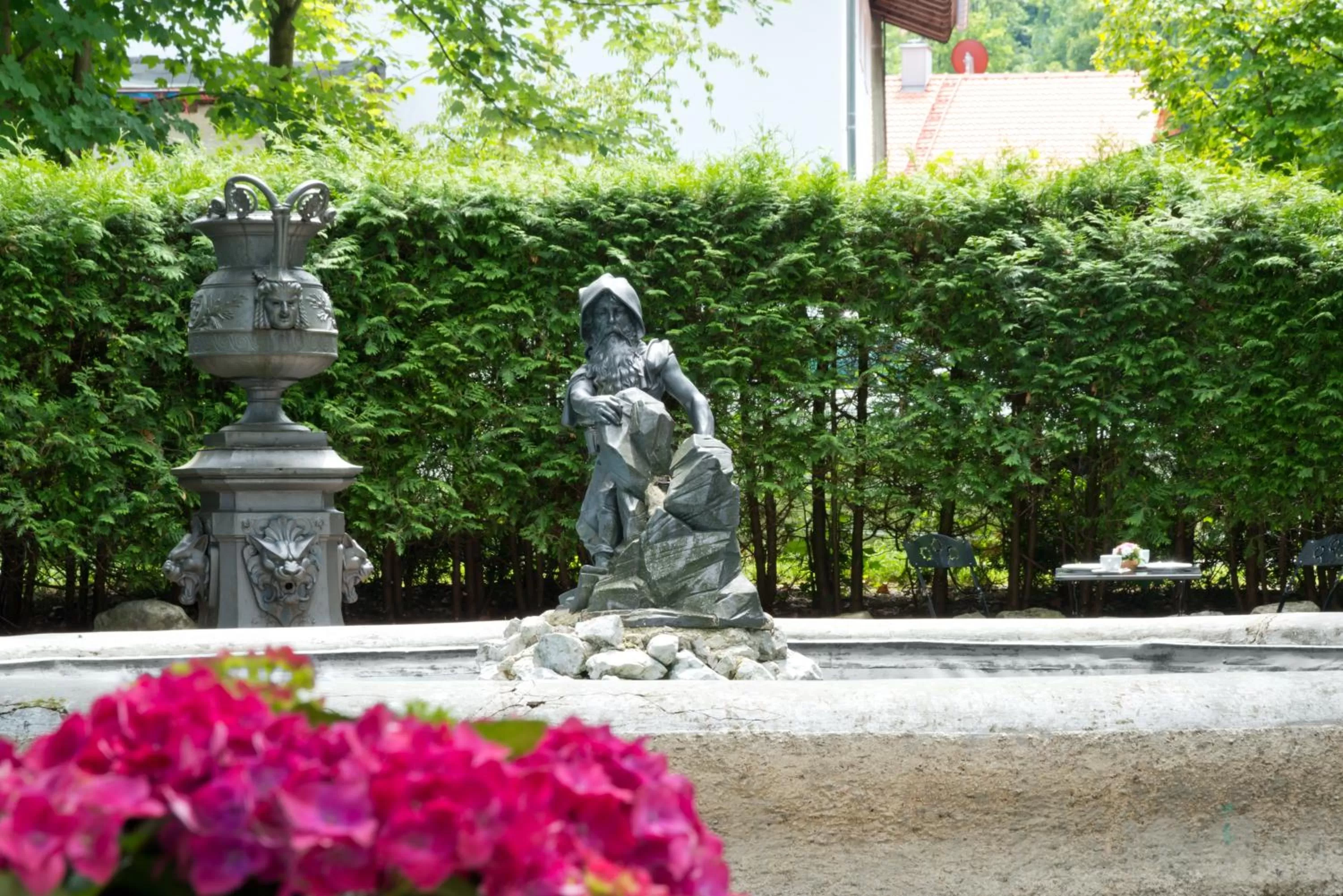 Patio in Hotel Hohenaschau