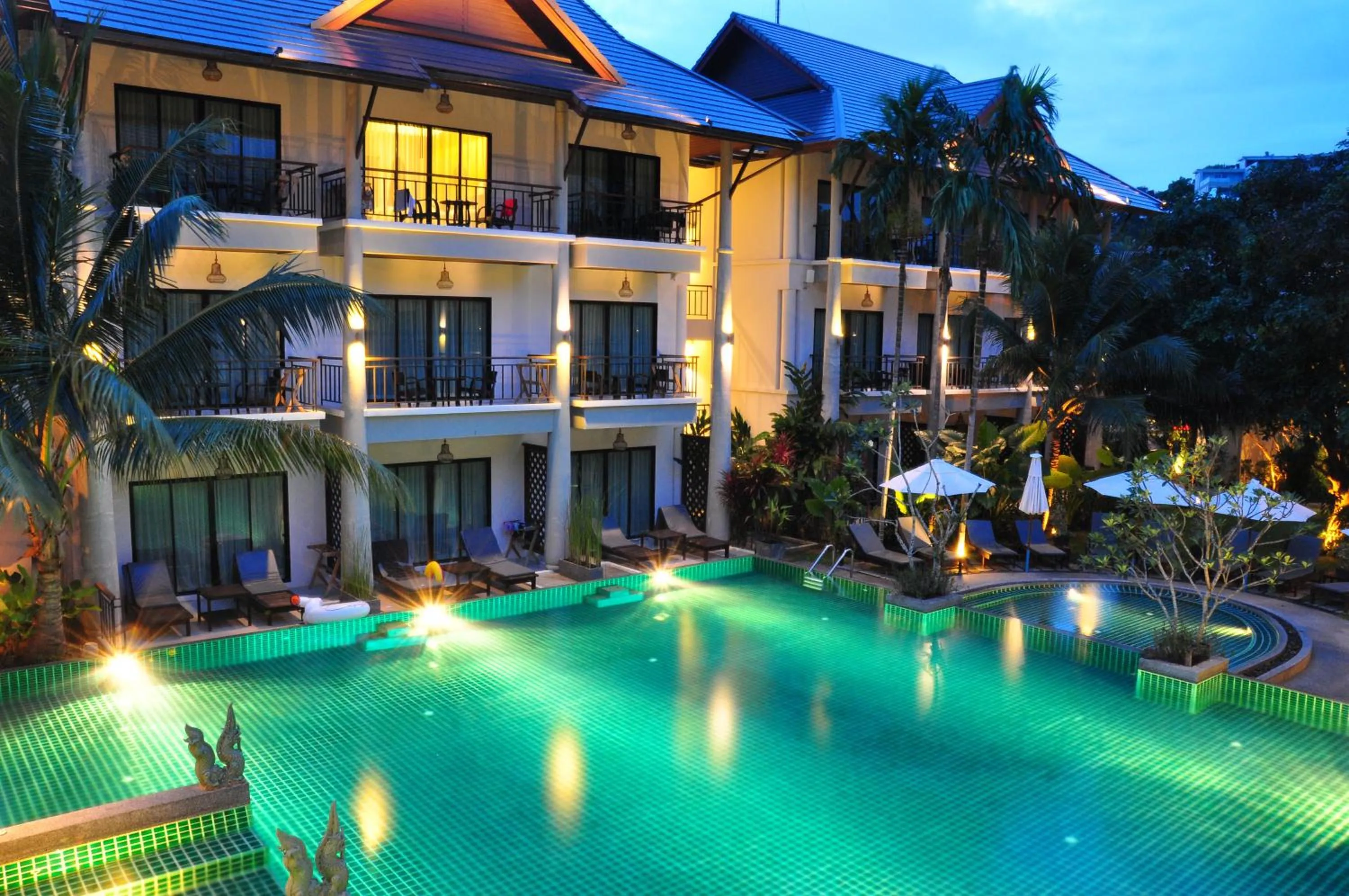 Swimming pool in Navatara Phuket Resort