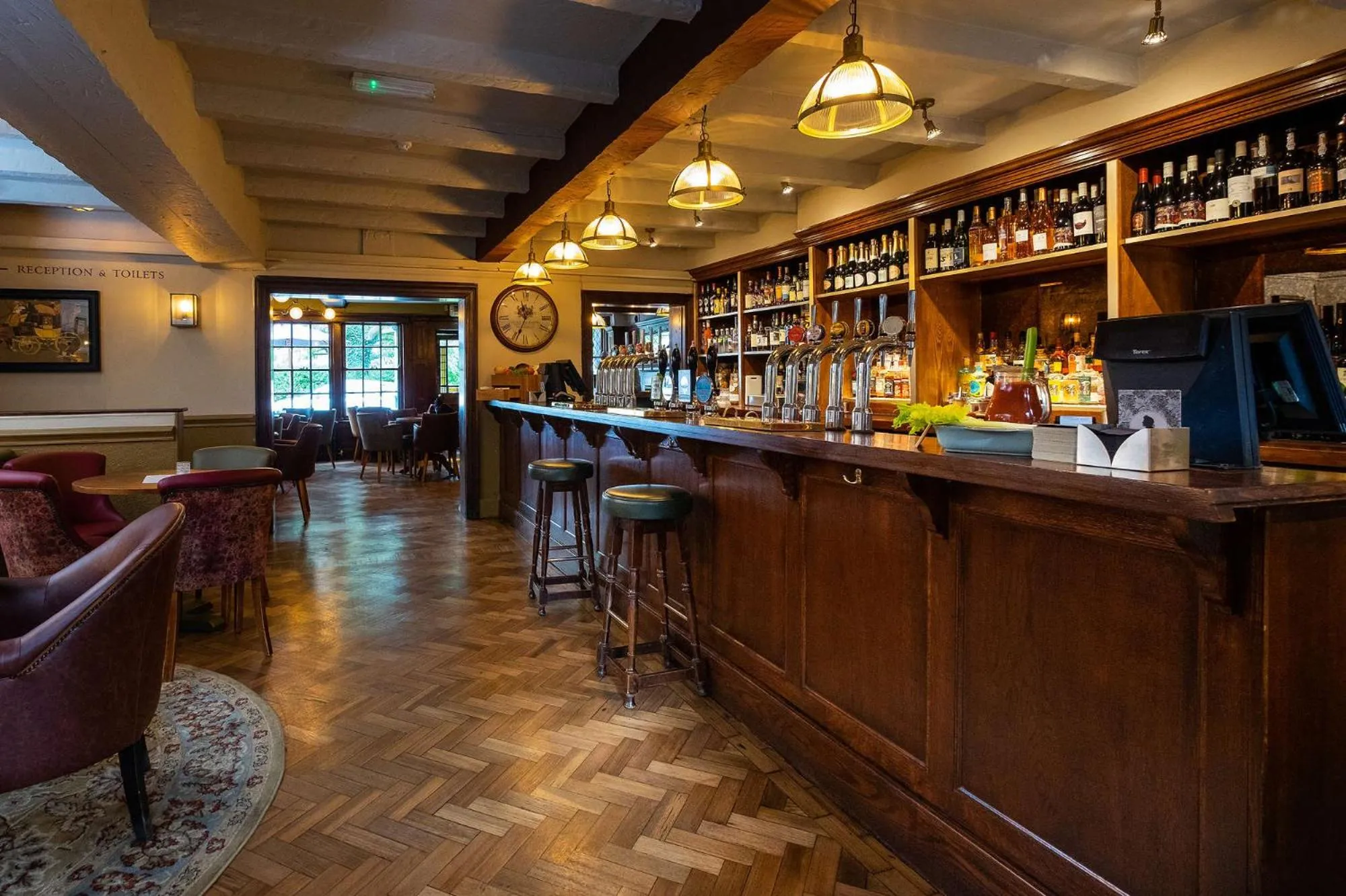 Lounge or bar in Dukes Head Hotel