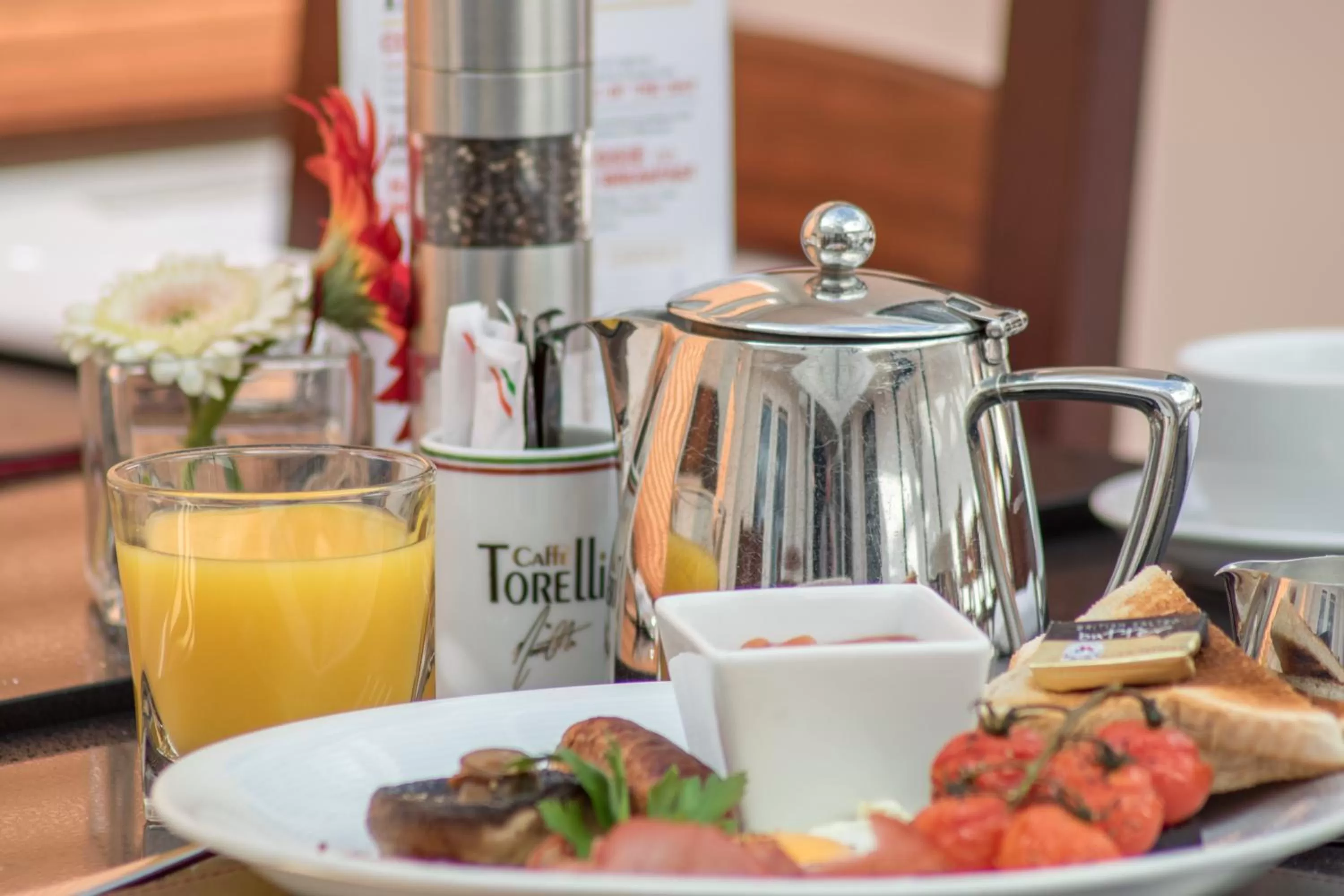 Food close-up in A Park View Hotel