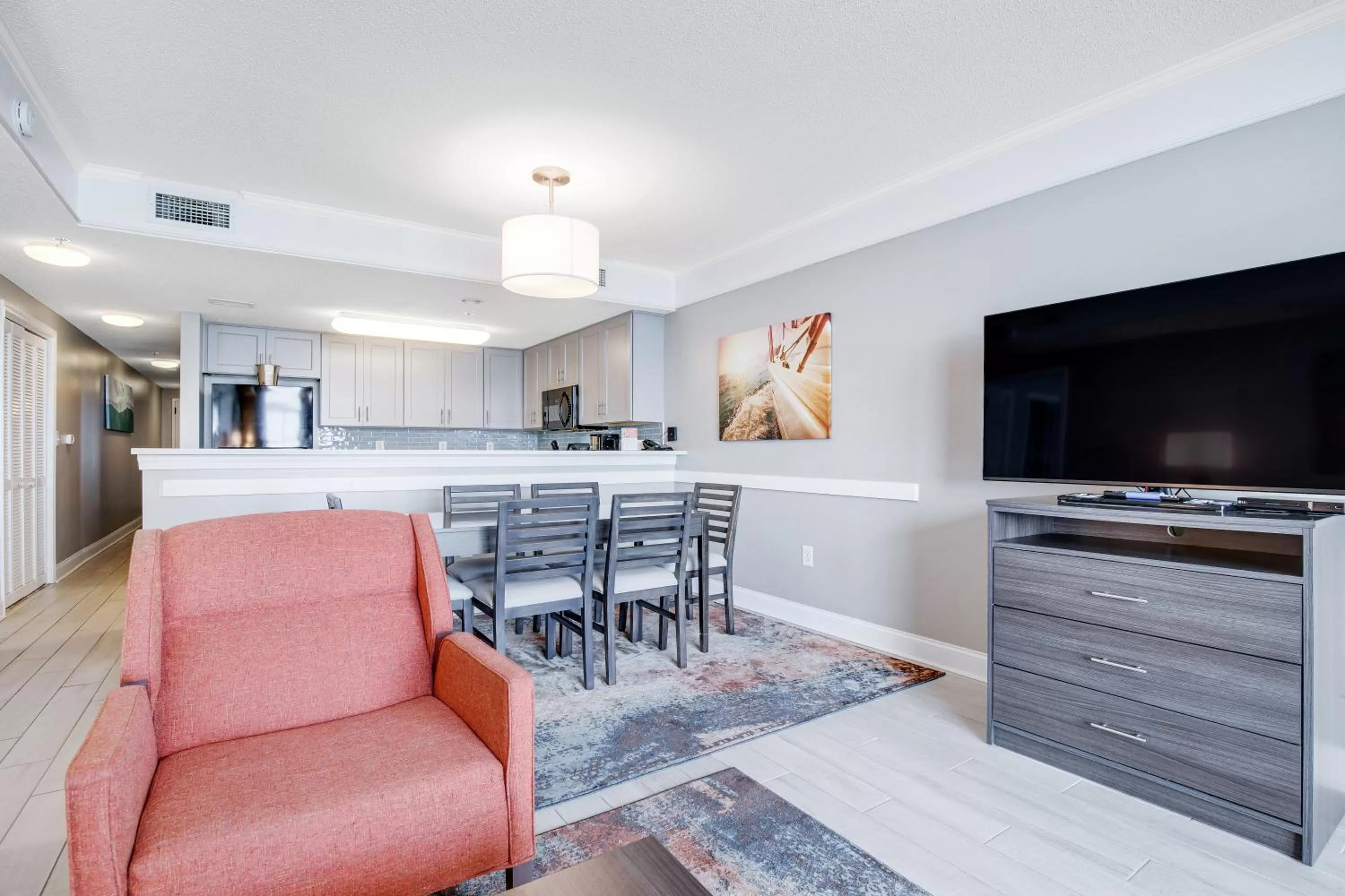 Living room in Anderson Ocean Club and Spa by Oceana Resorts