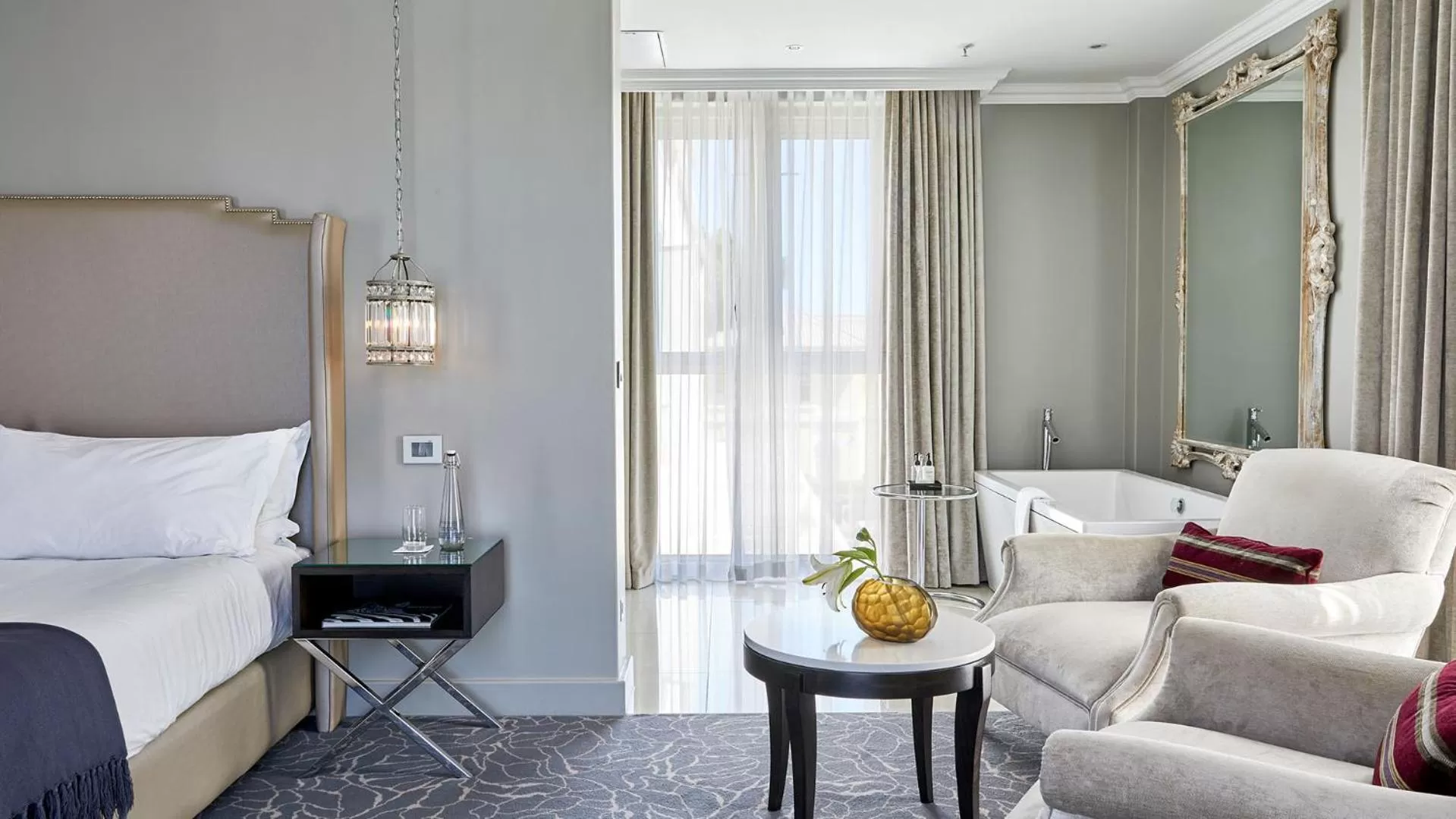 Bed in Queen Victoria Hotel by NEWMARK