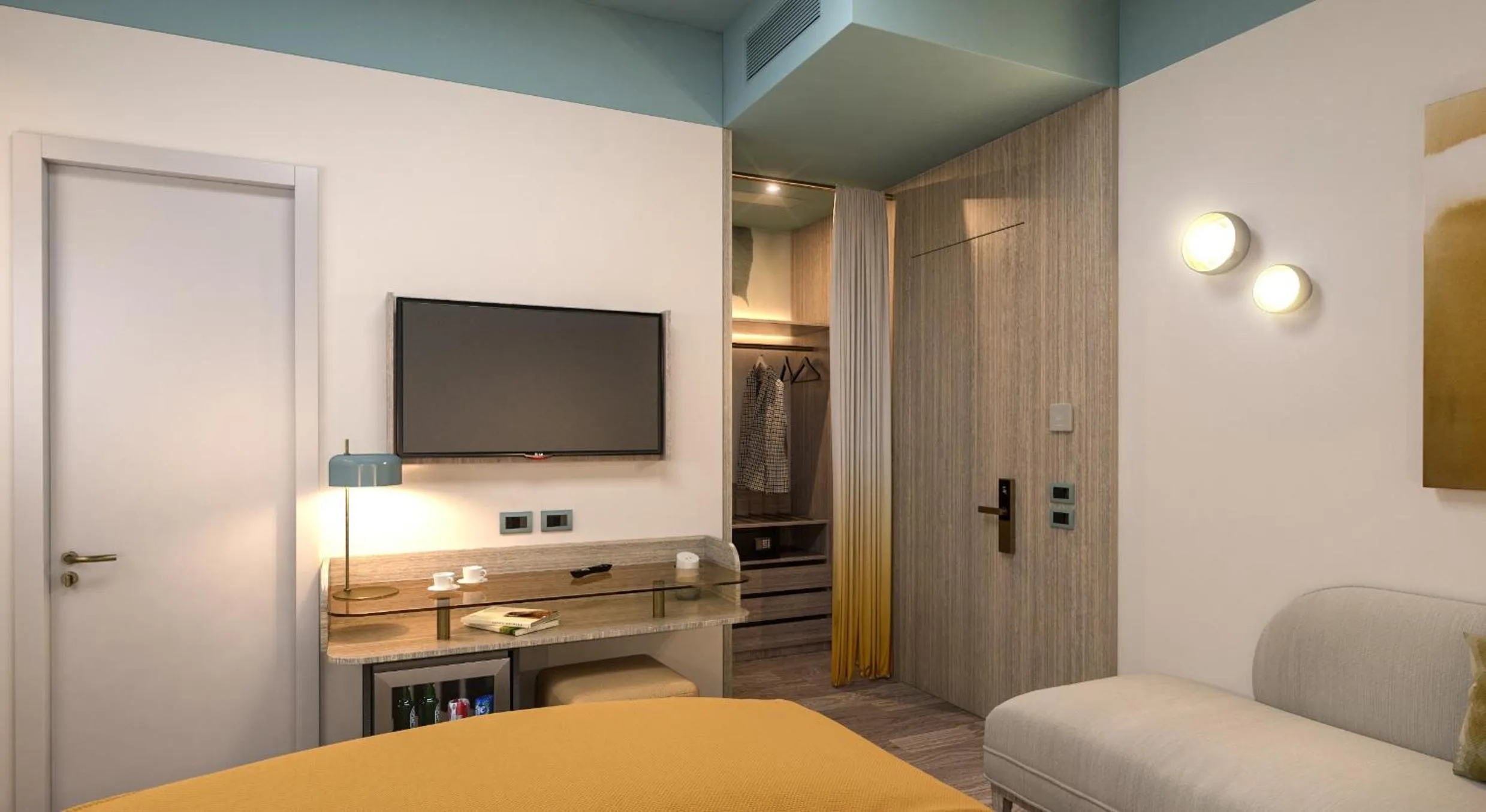 TV and multimedia, Bed in Hotel Regina Elena 57 & Oro Bianco SPA