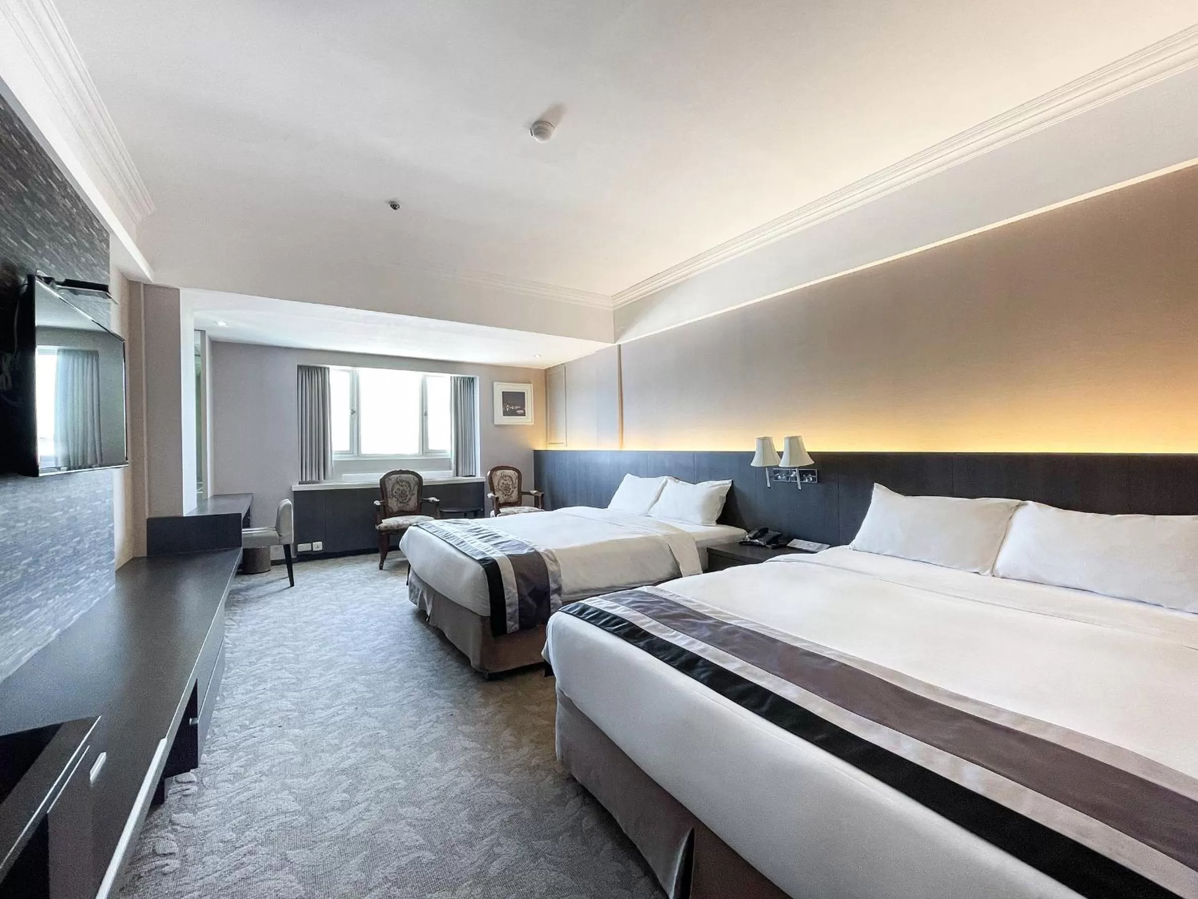 Bed in Guide Hotel Kaohsiung Liuhe