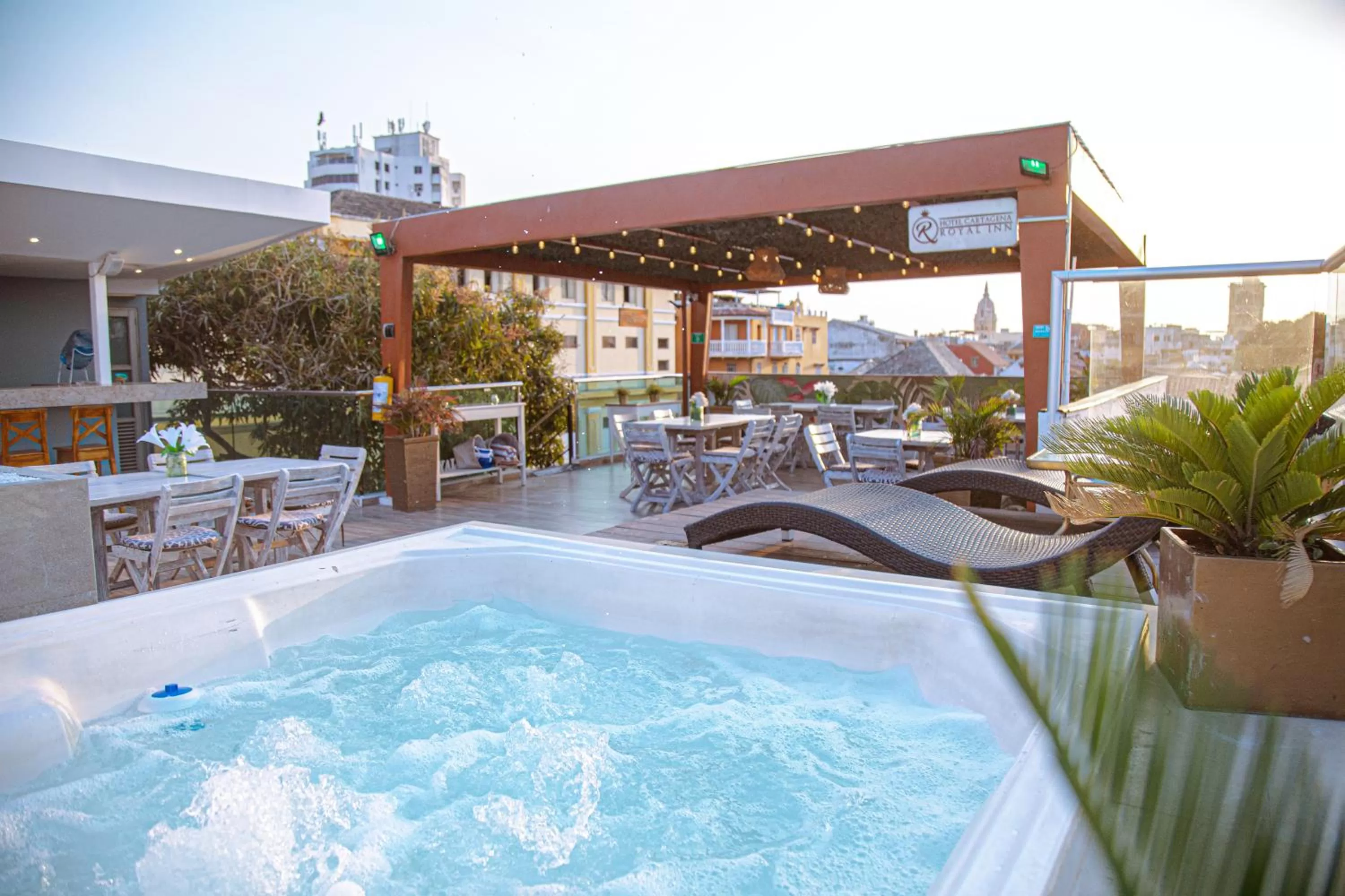 Balcony/Terrace in Cartagena Royal Hotel Boutique
