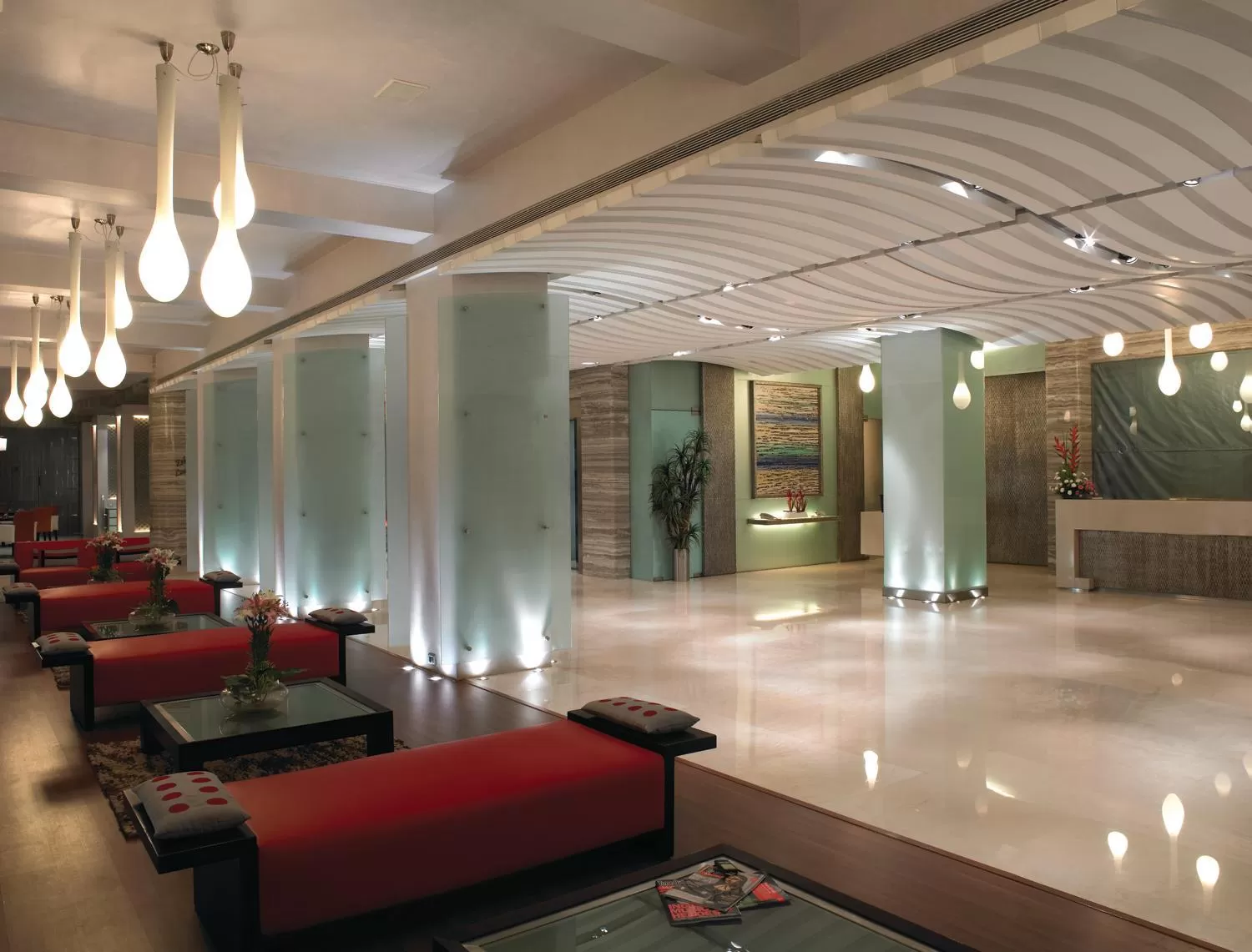 Lobby or reception in Mirage Hotel, Mumbai International Airport