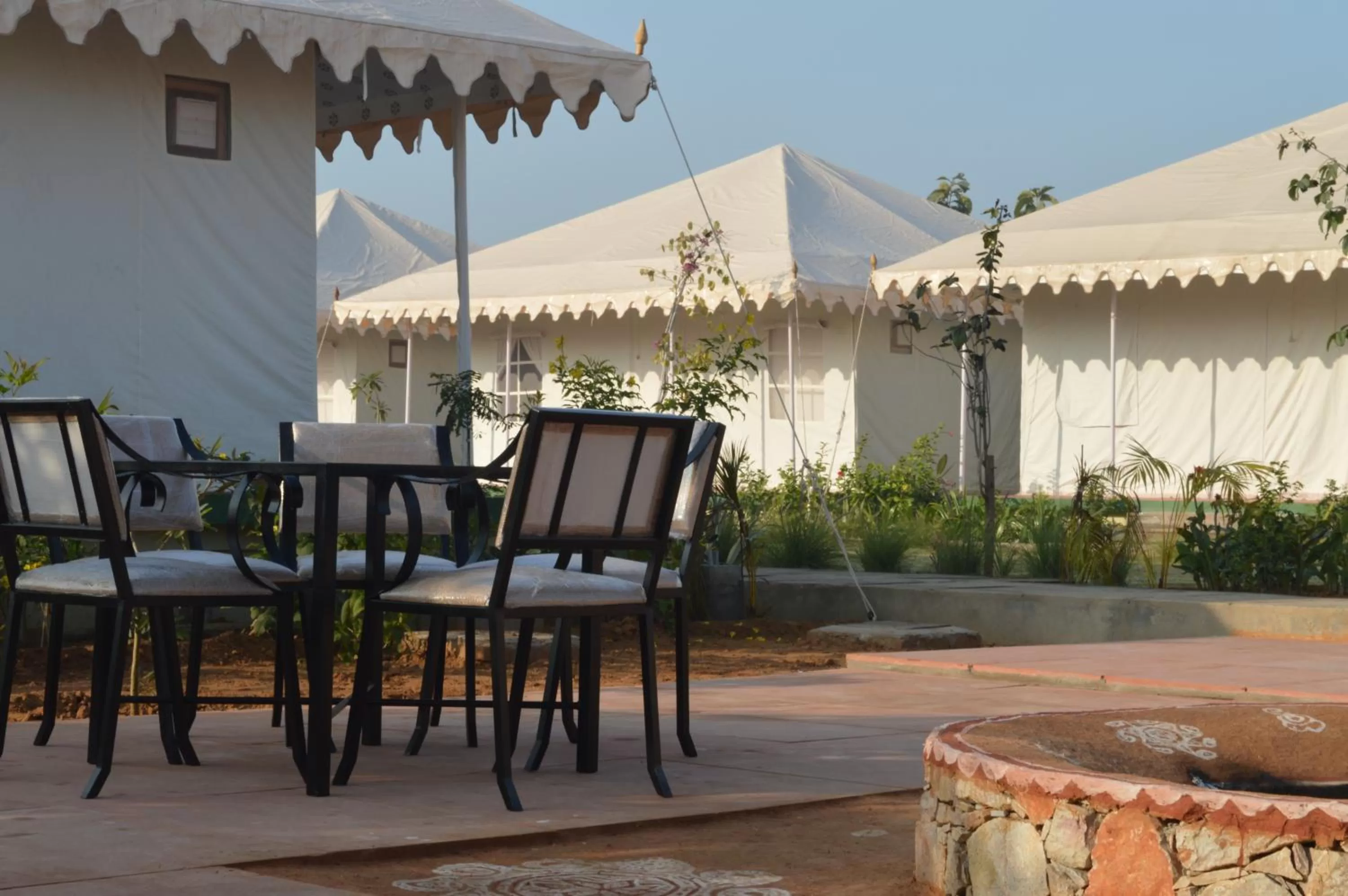 Garden view in Madho Bagh