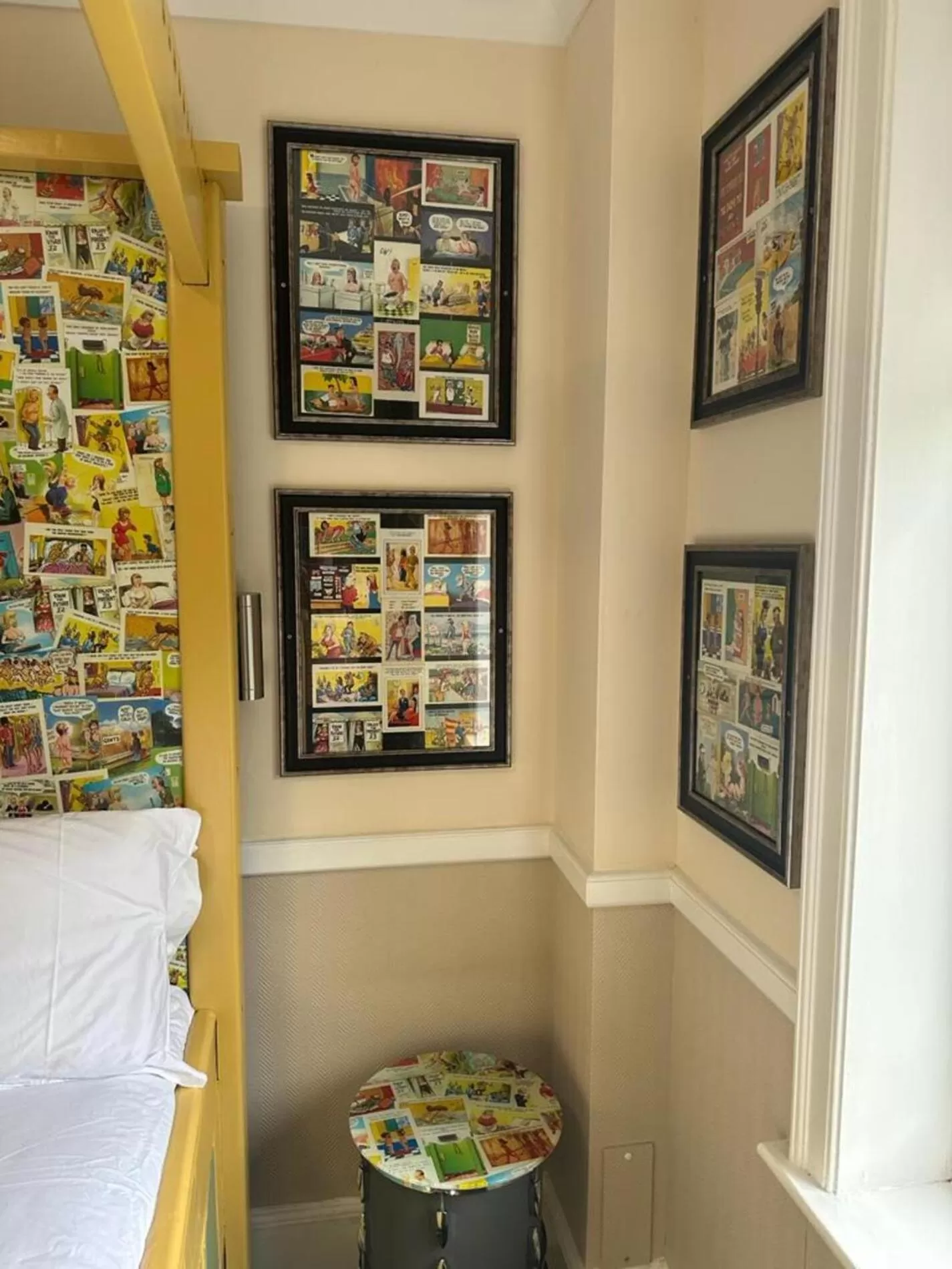 Bedroom in Hatters Hotel