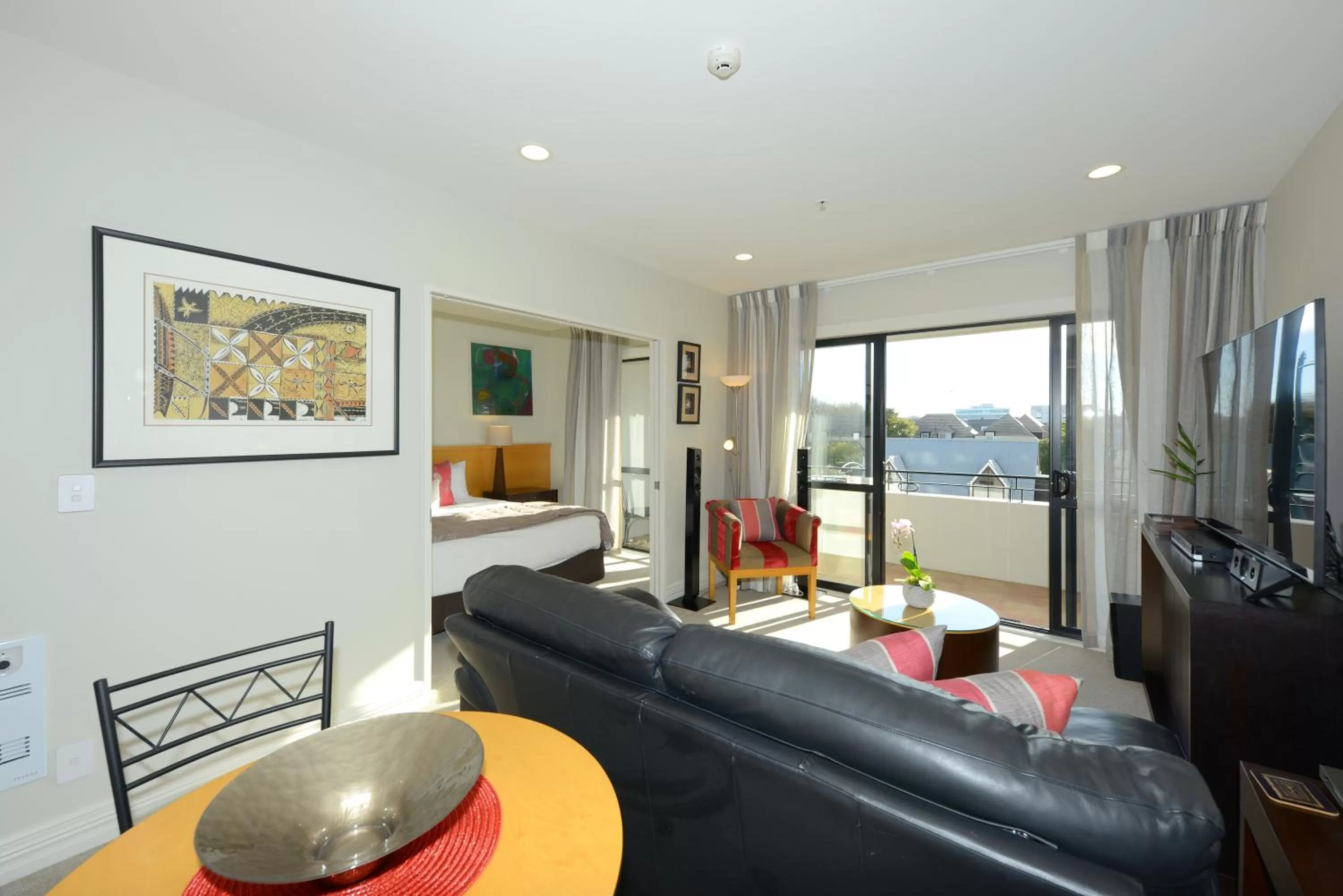 Living room in West Fitzroy Apartments