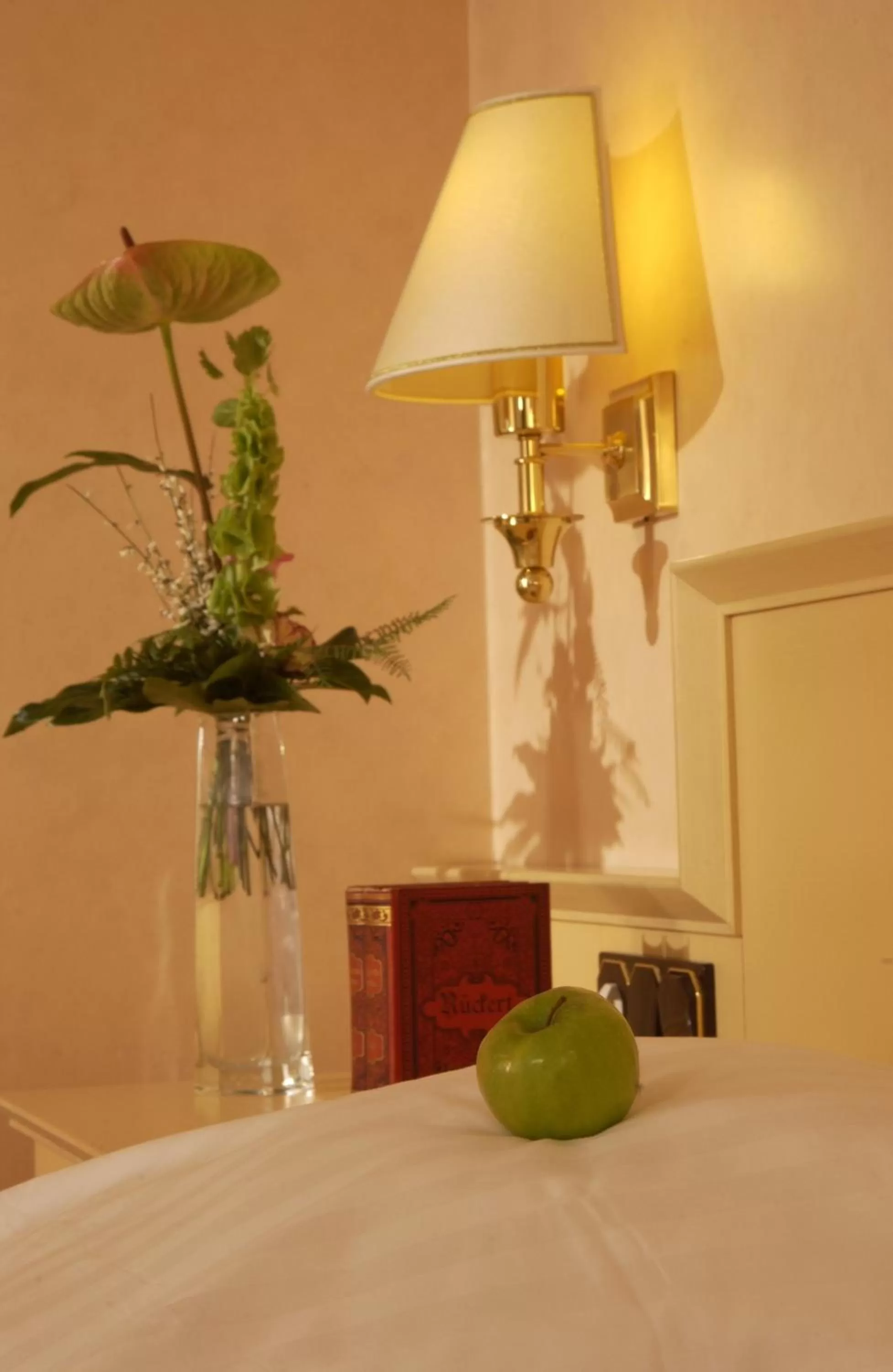 Decorative detail, Bed in Ringhotel Weißer Hirsch