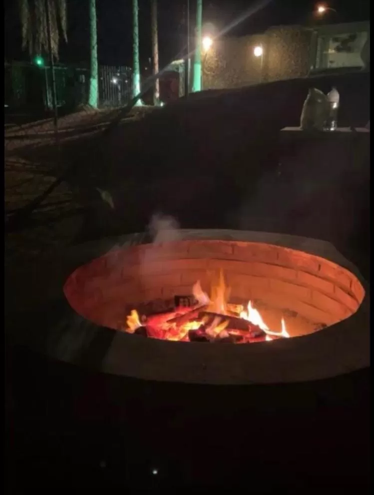 Night, BBQ Facilities in Condomínio Flat Piemonte