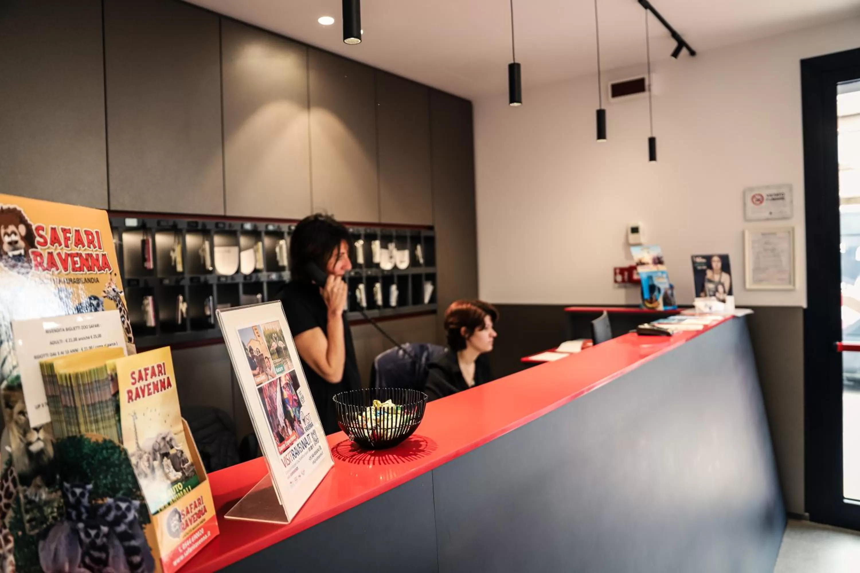 Lobby or reception in Hotel Astoria