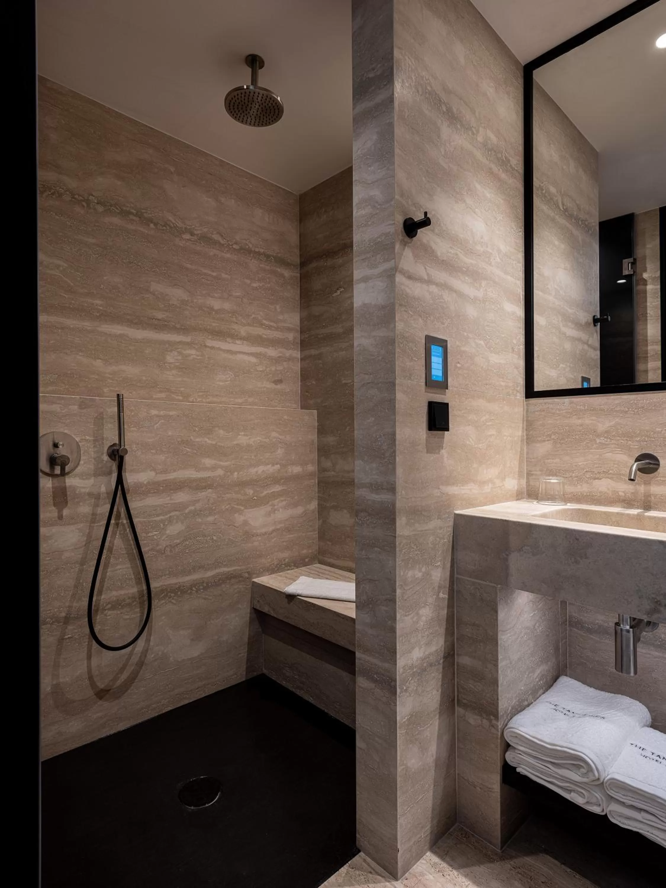 Shower in The Tanneries Hotel & Spa - a Member of Design Hotels