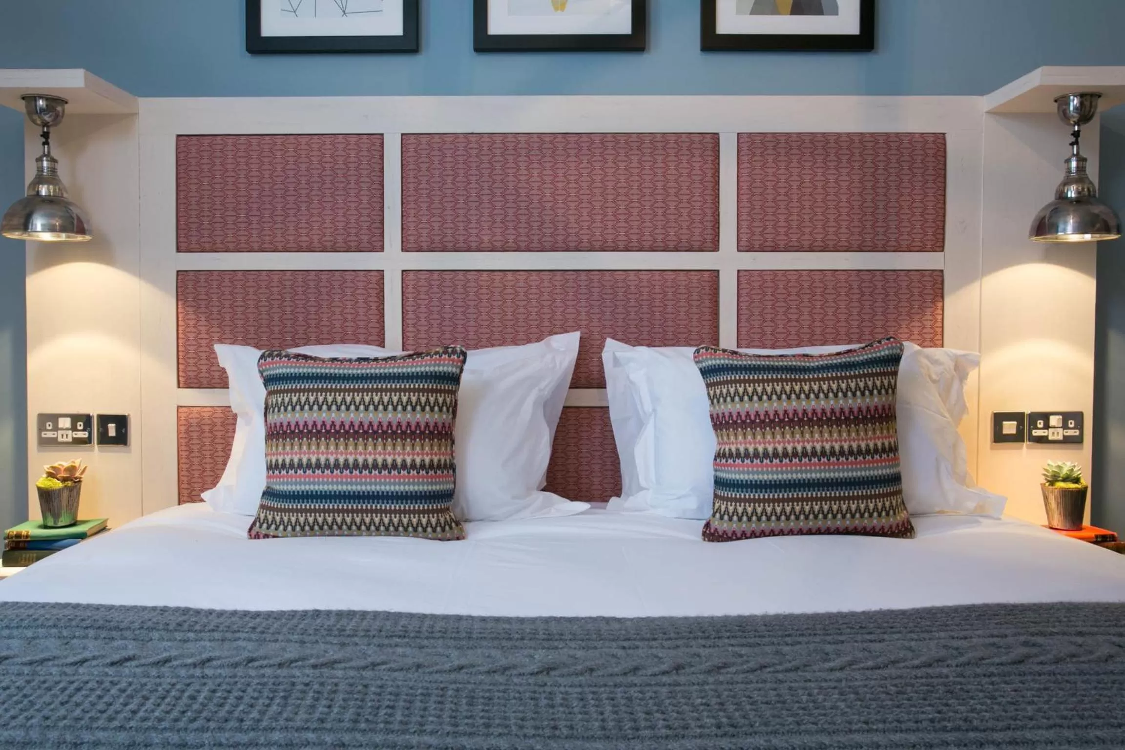 Bed in The Farmhouse