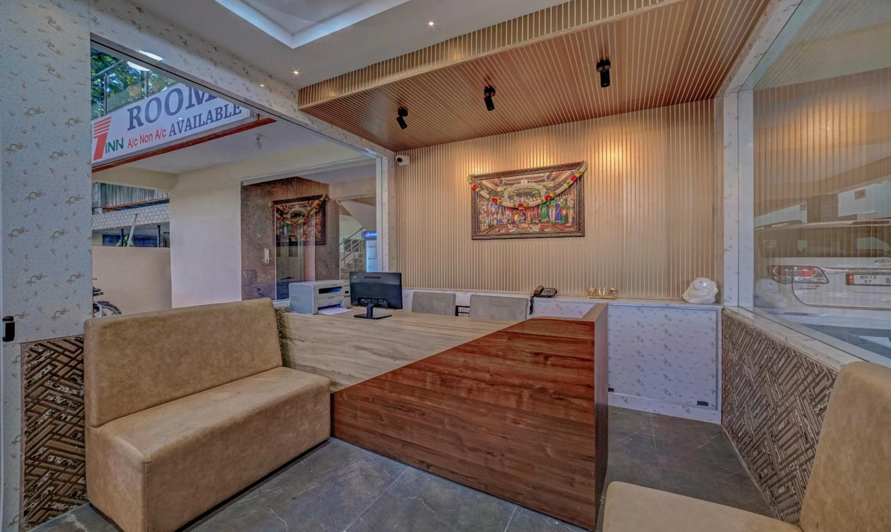 Lobby or reception in Treebo Seven Inn