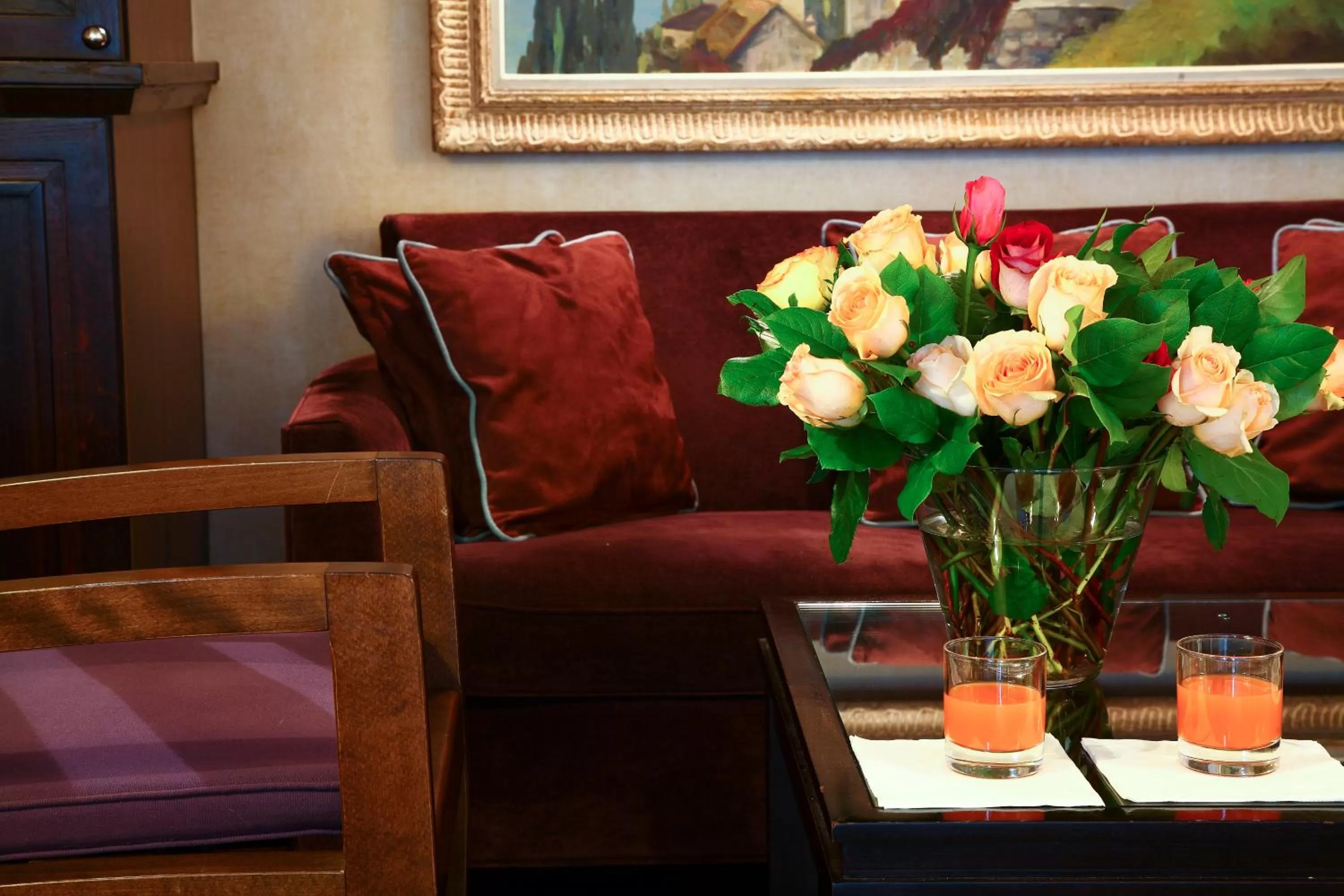 Seating area in Hotel De La Jatte