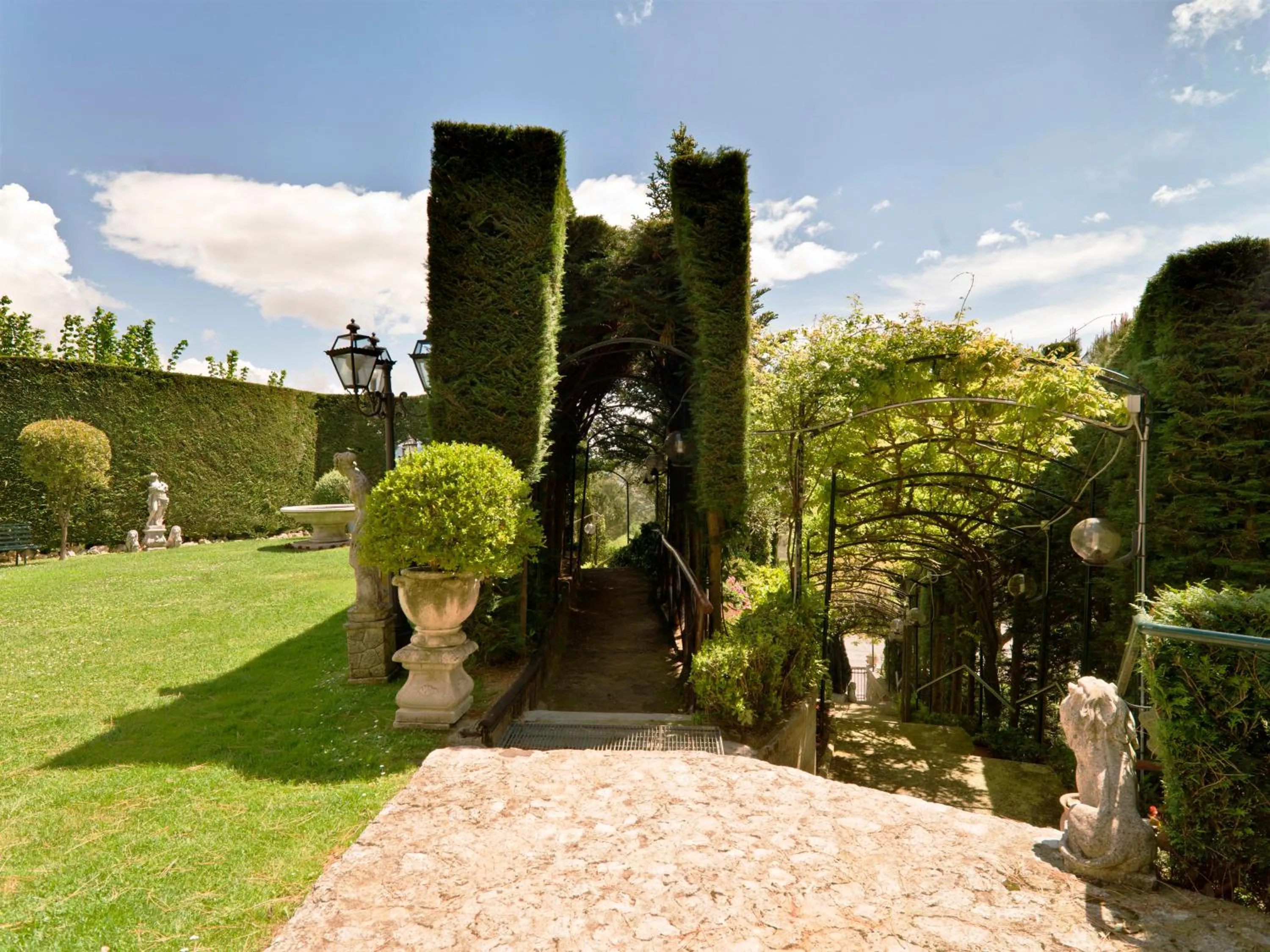 Garden in Hotel Scapolatiello