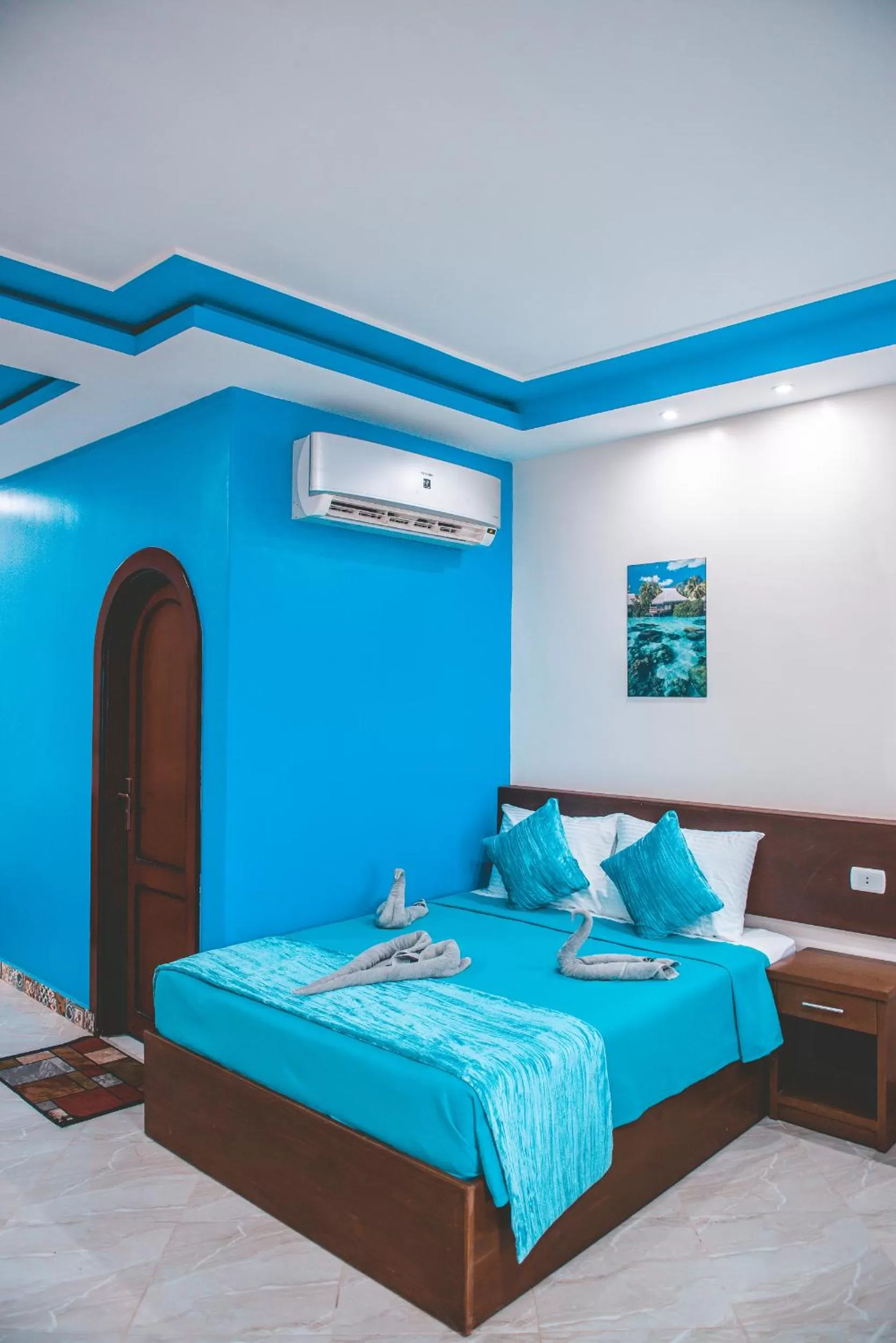 Bed in Seaview Panorama Boatel