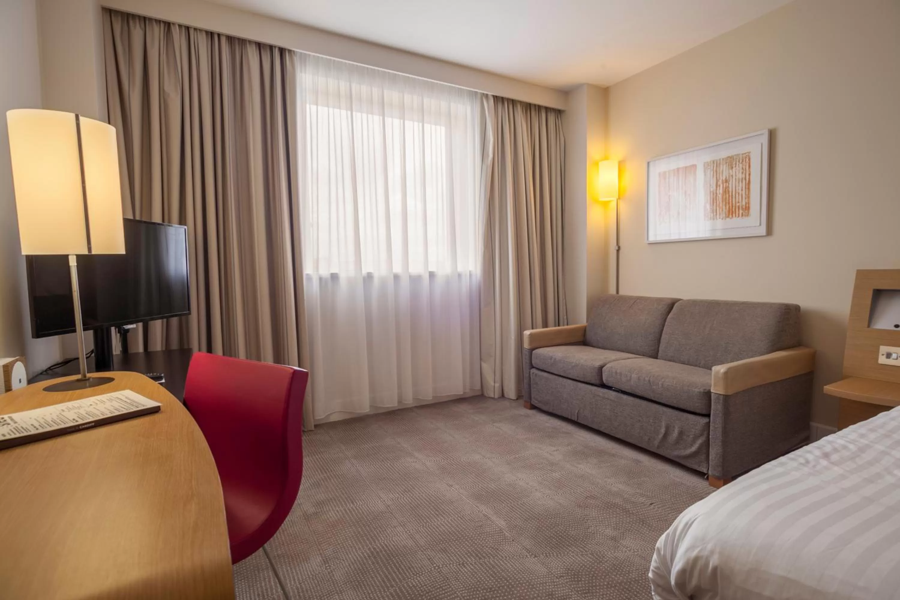 Bed in Novotel Cardiff Centre