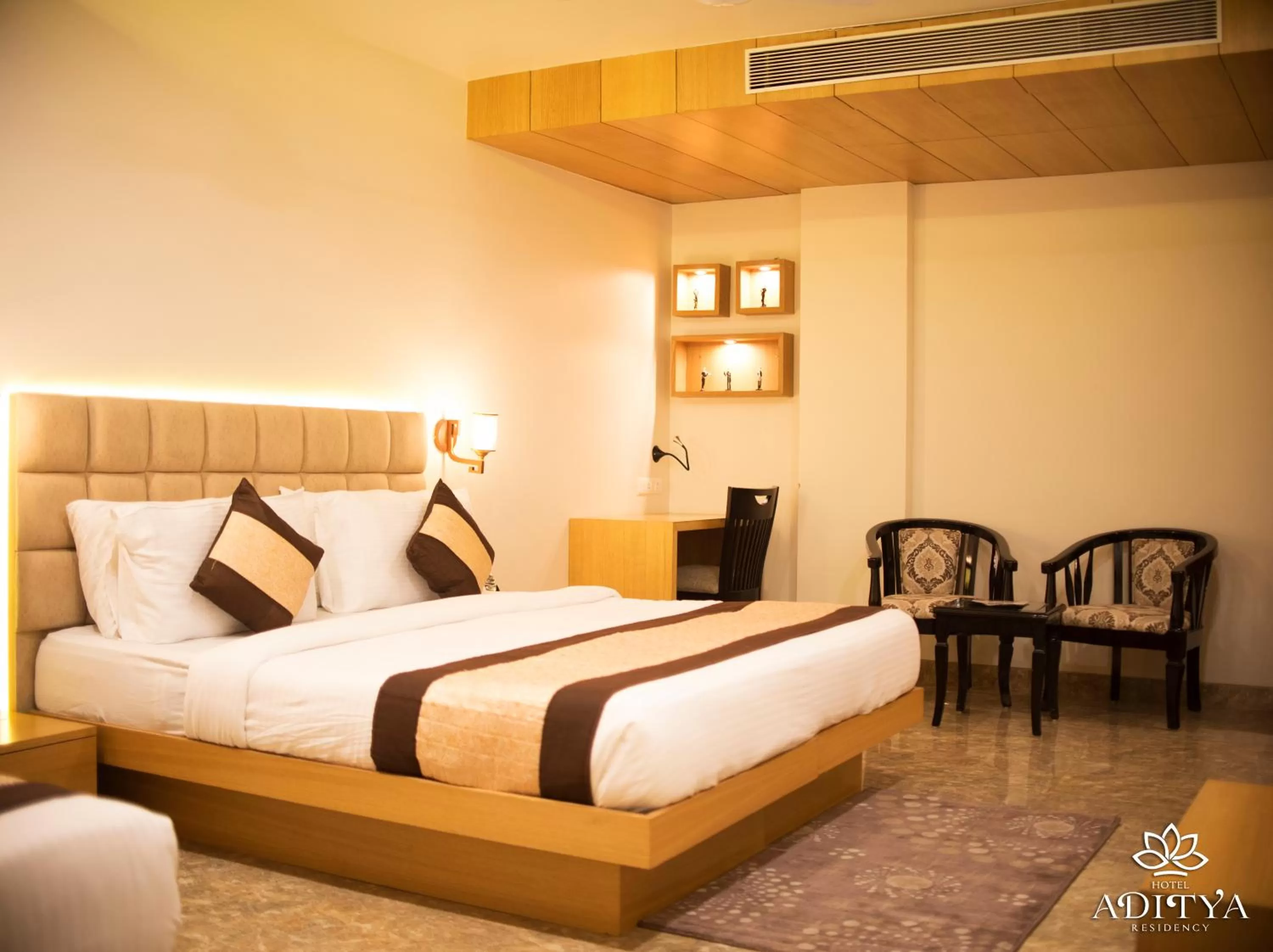 Bed in Hotel Aditya Residency