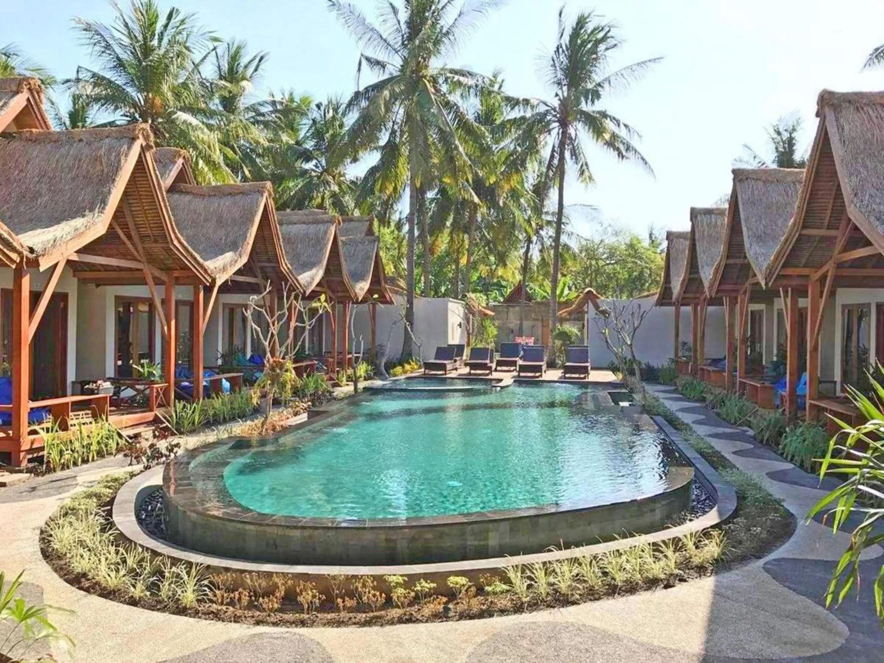 Property building in Gili One Resort