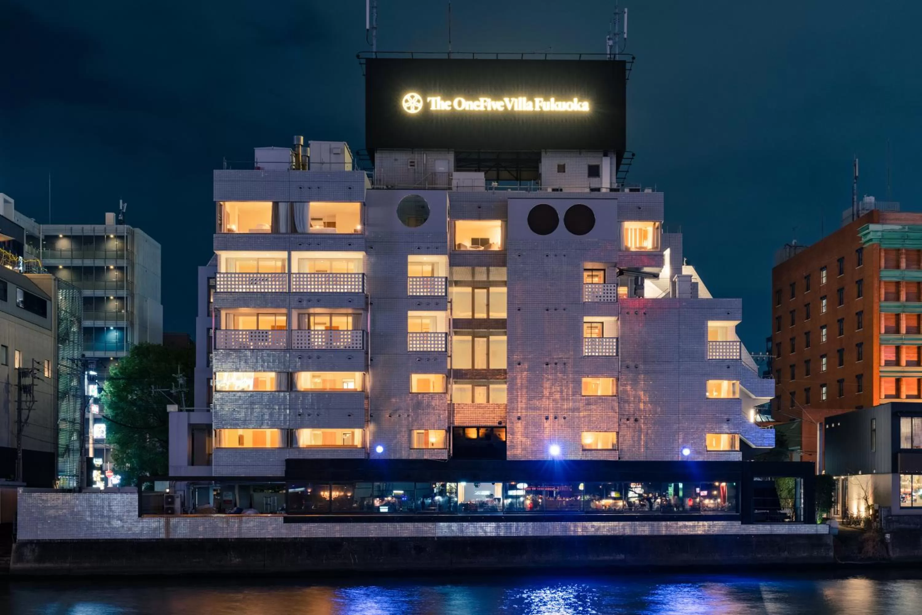 Property building in The OneFive Villa Fukuoka