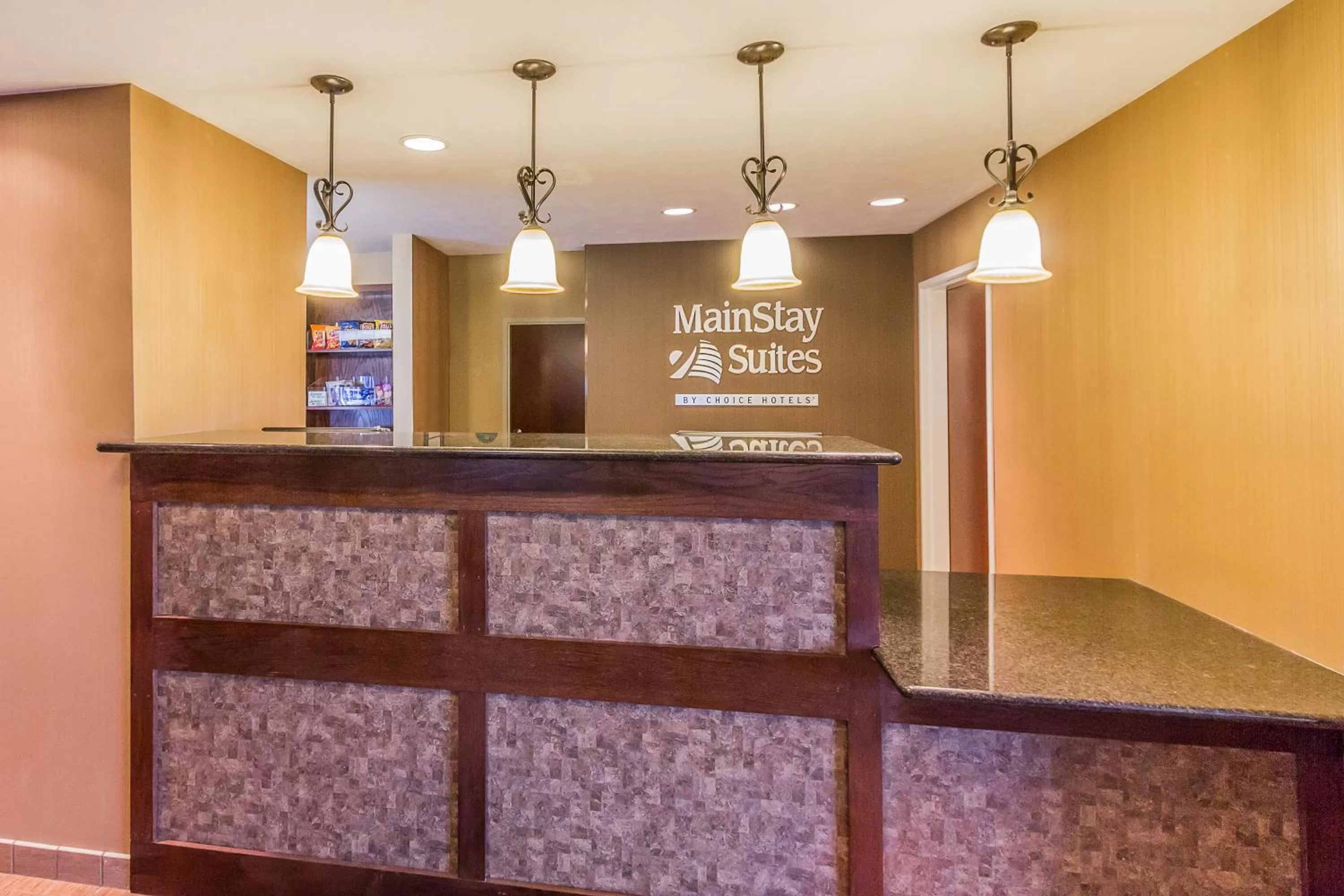 Lobby or reception in MainStay Suites Grand Island