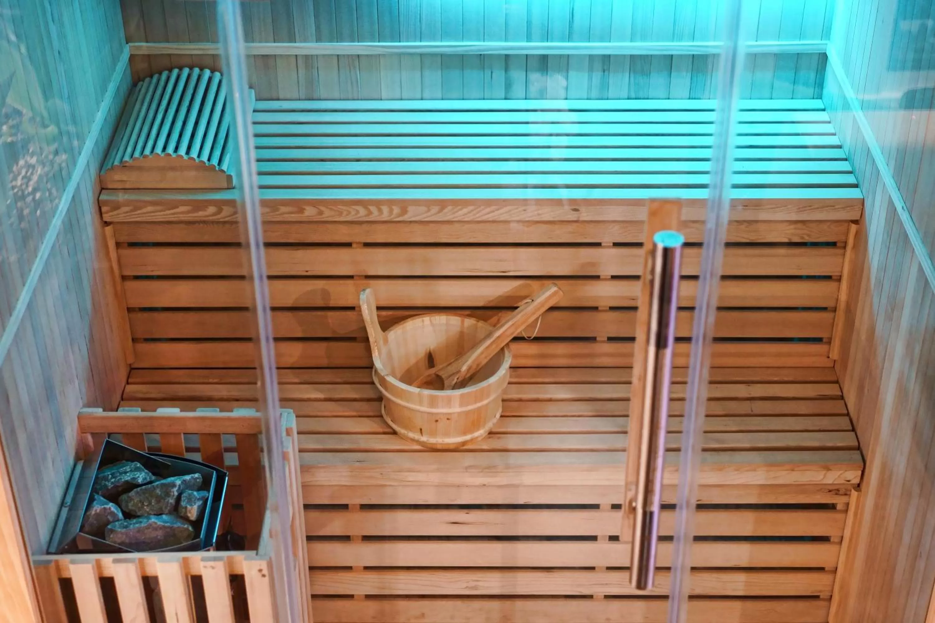 Sauna in Home dentro il teatro