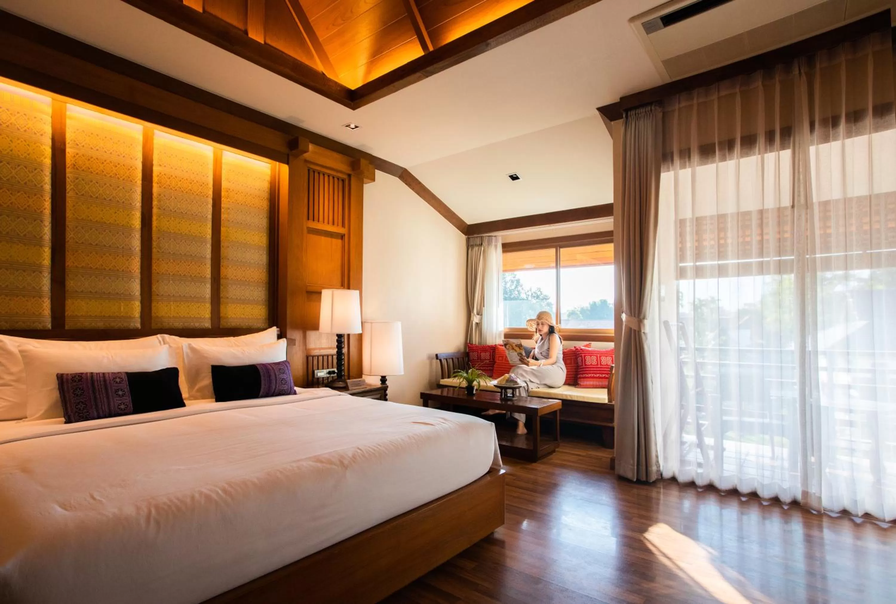 Bed in Phra Singh Village