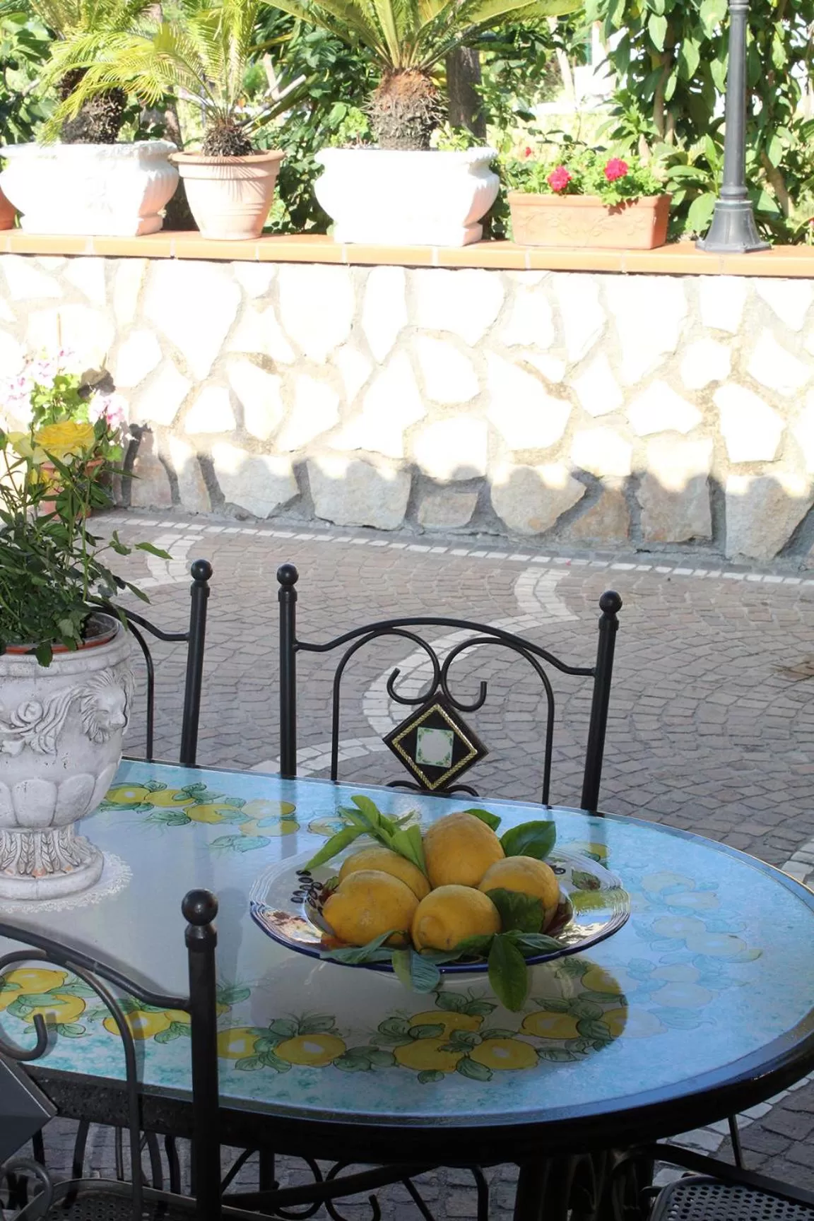 Patio in Buonocore Rooms