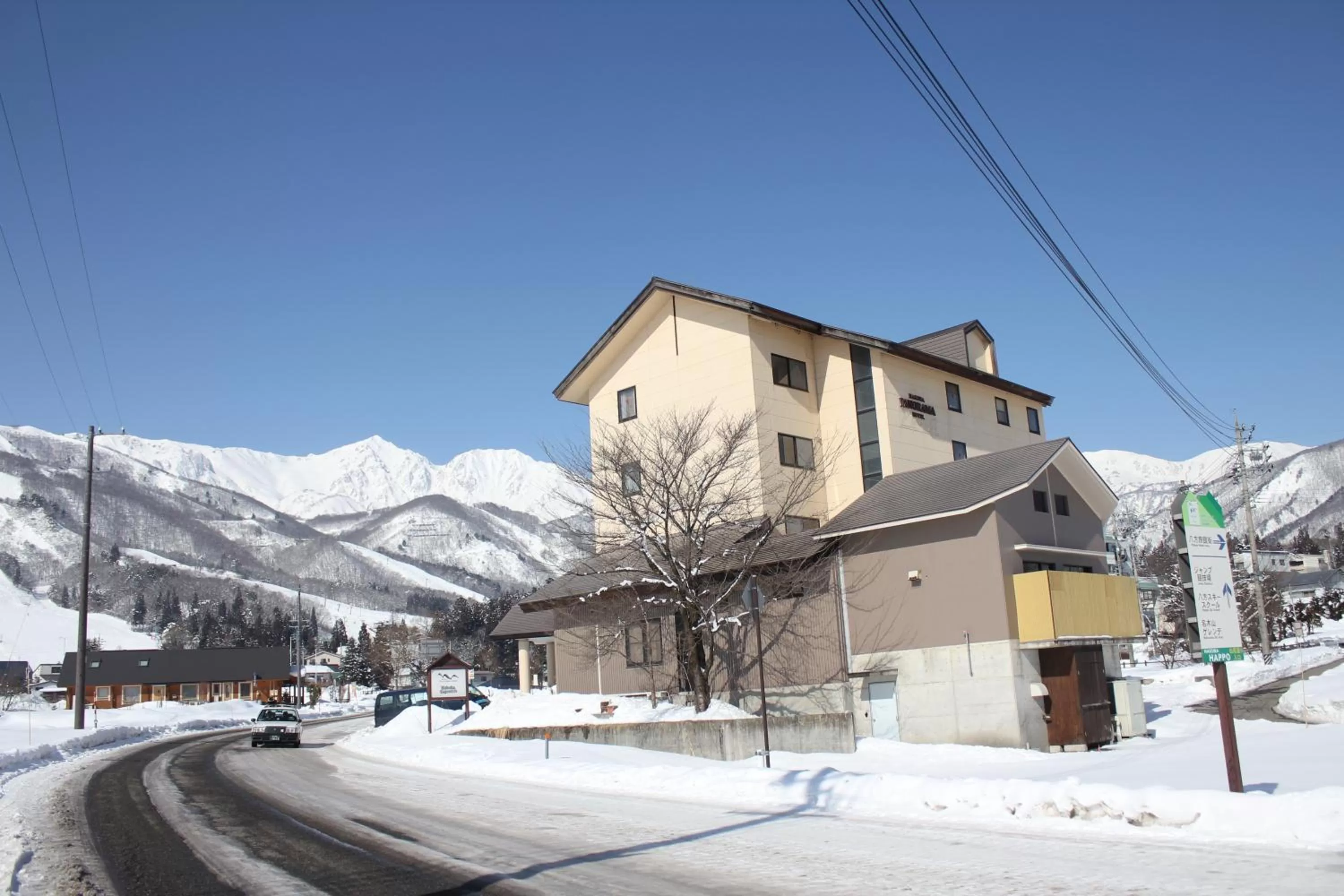 Property building in Hakuba Panorama Hotel