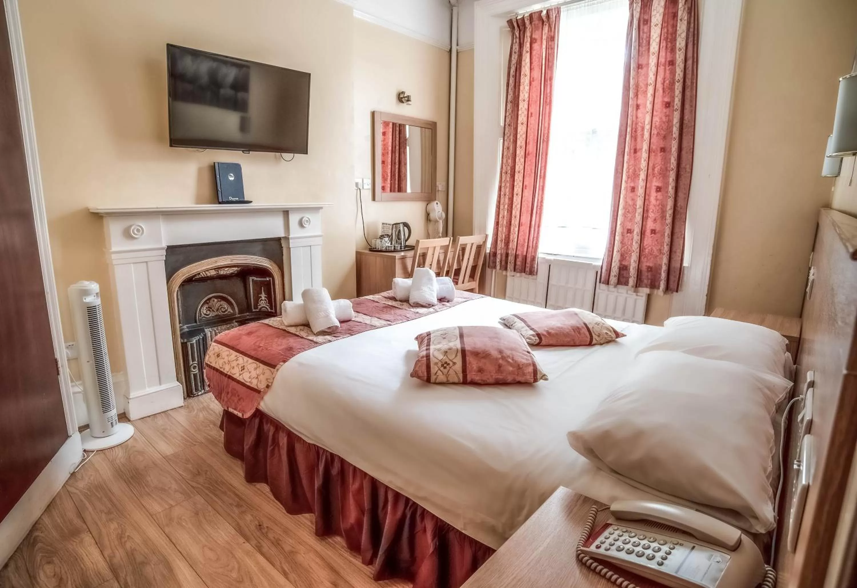 Bed in Dolphin Hotel