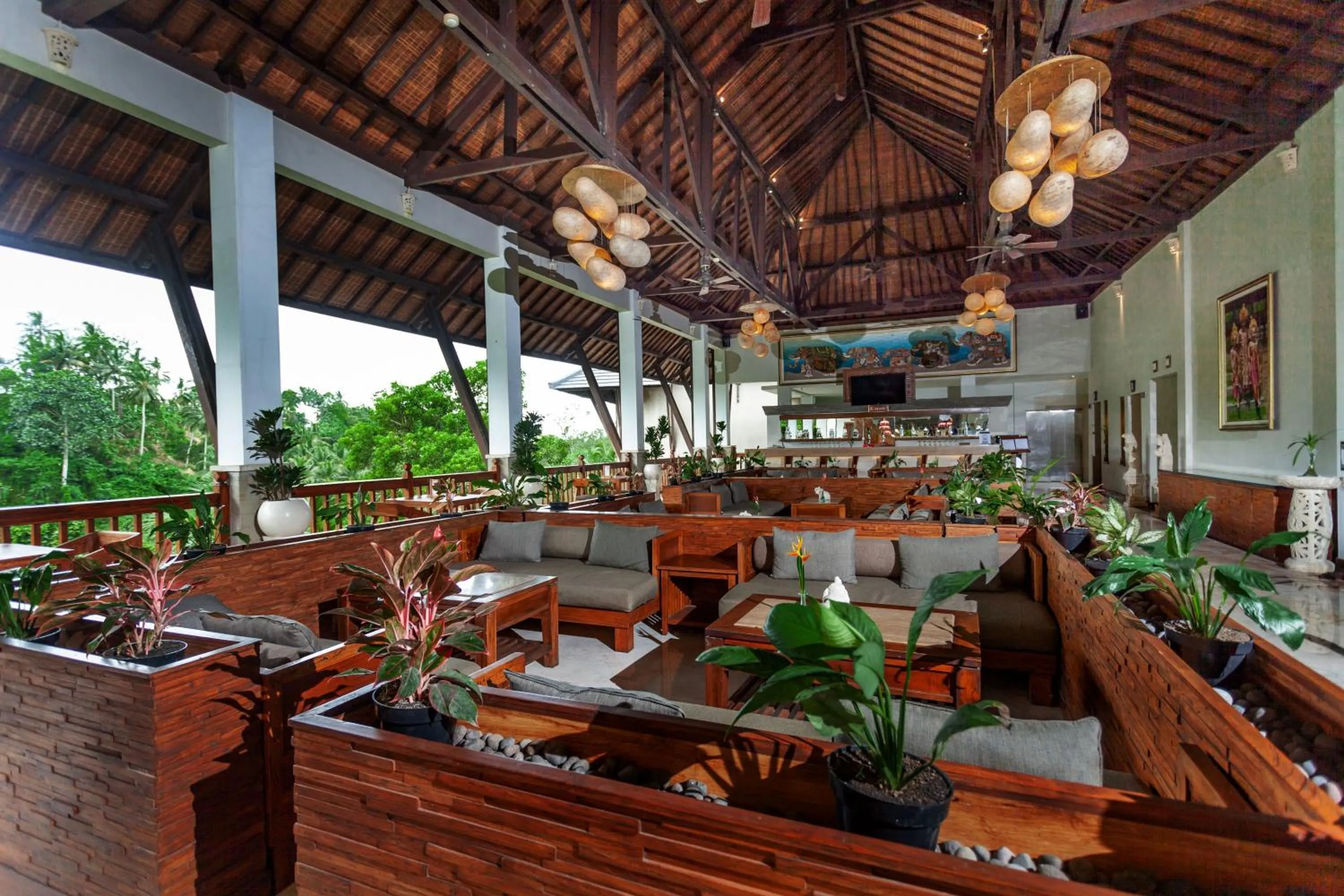 Lounge or bar in The Lokha Ubud Resort, Villas & SPA