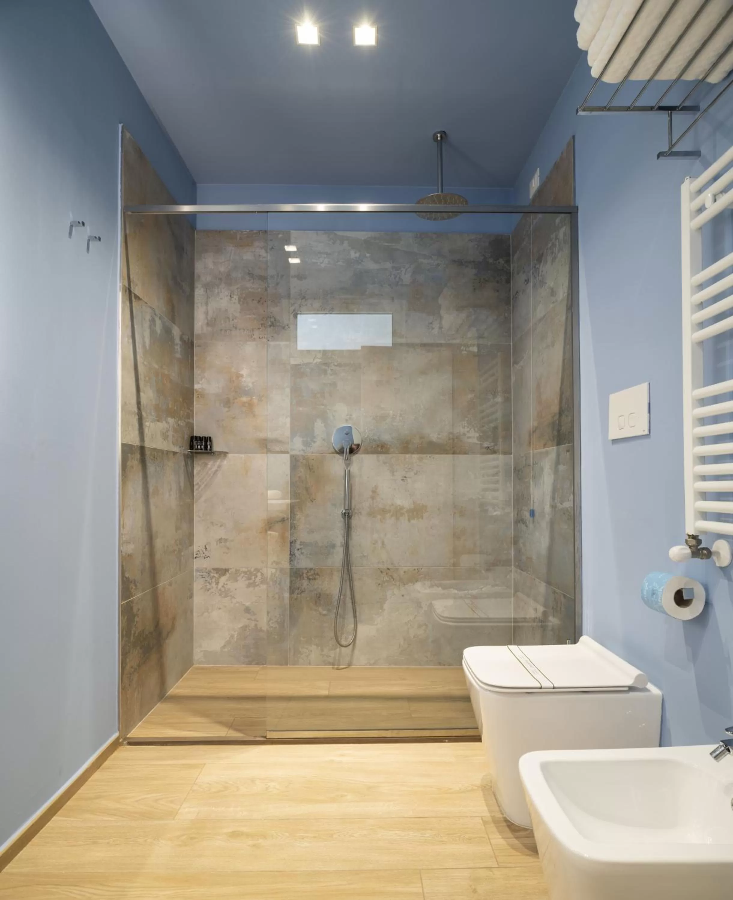 Shower in One Design Hotel