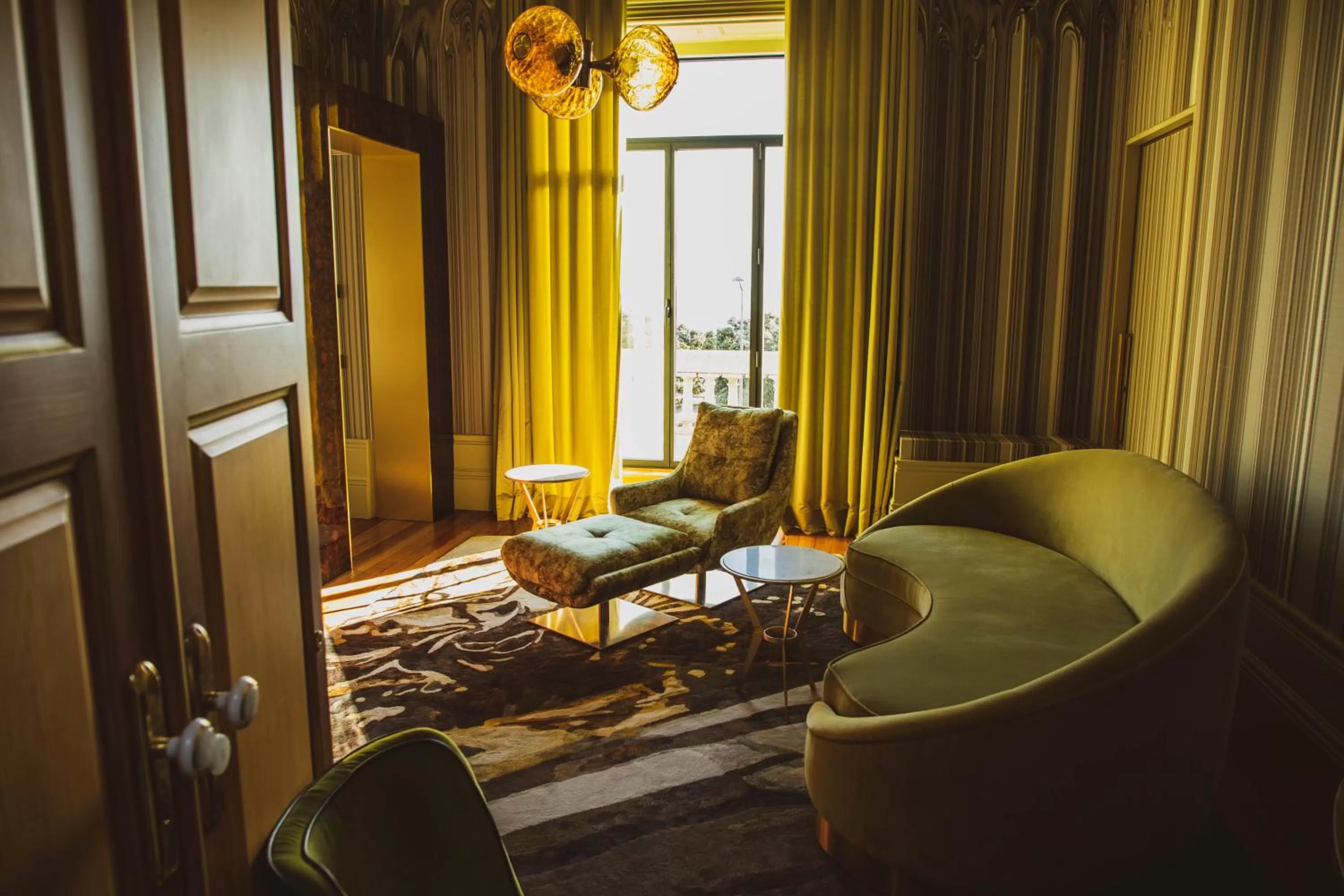 Seating area in Vila Foz Hotel & SPA - member of Design Hotels