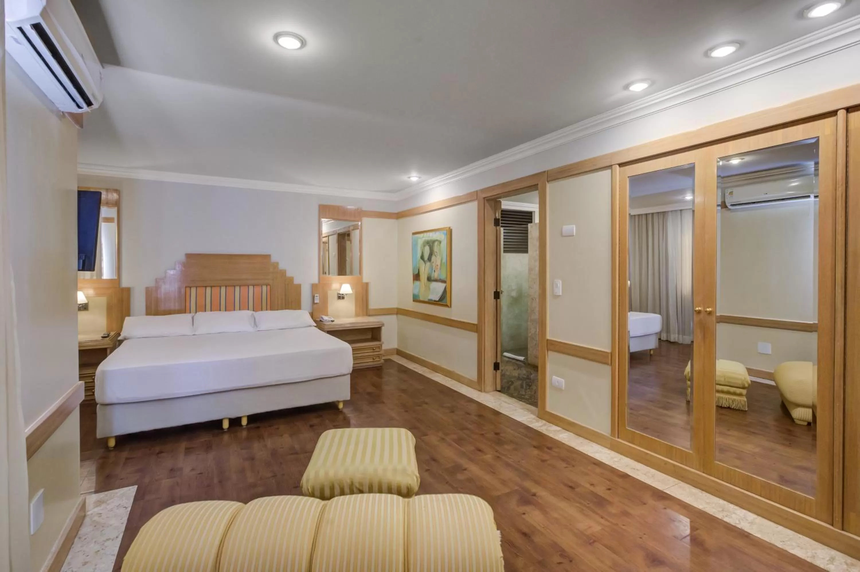 Bed in Slaviero Londrina Flat