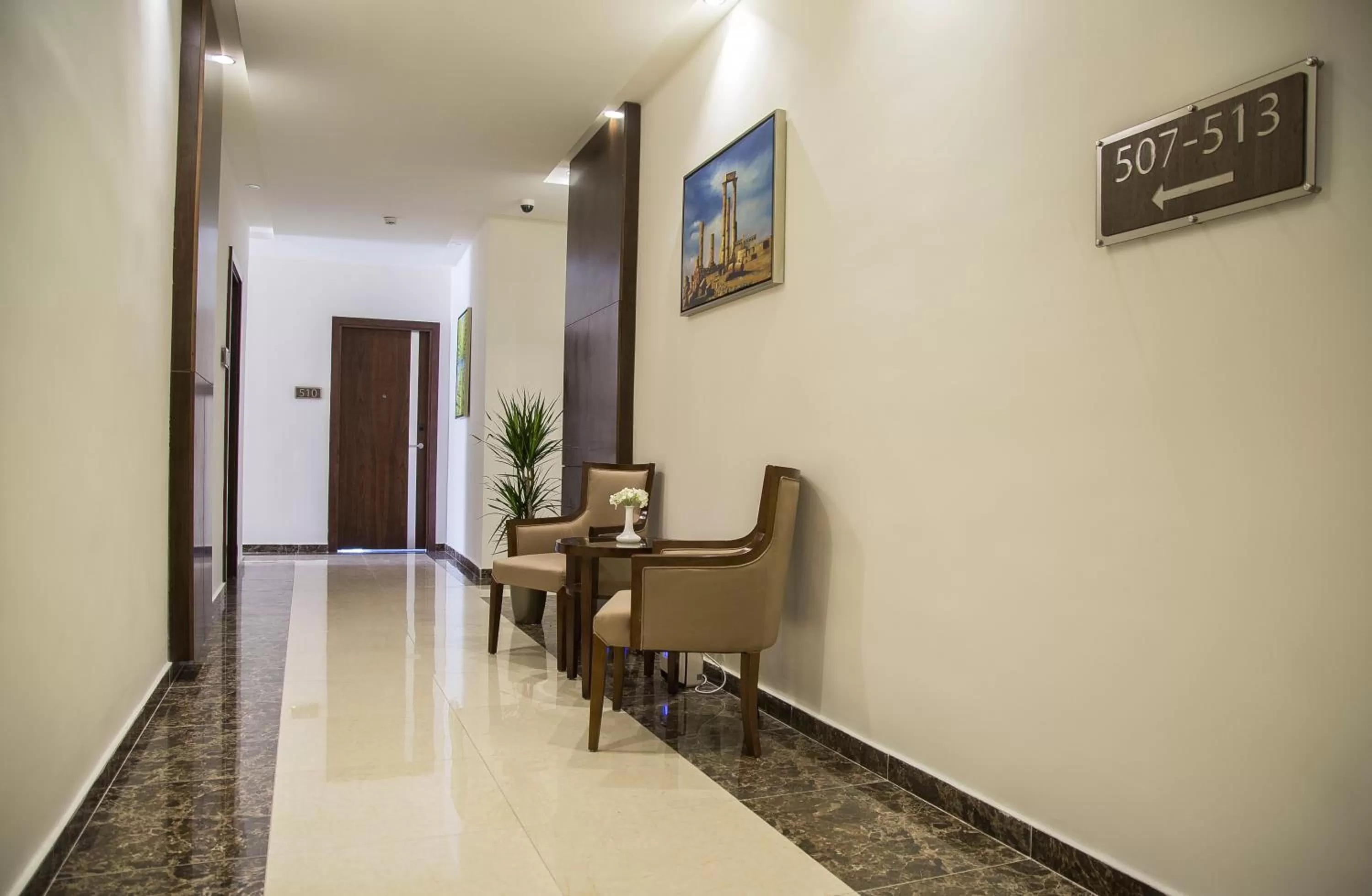 Area and facilities in Sulaf Luxury Hotel