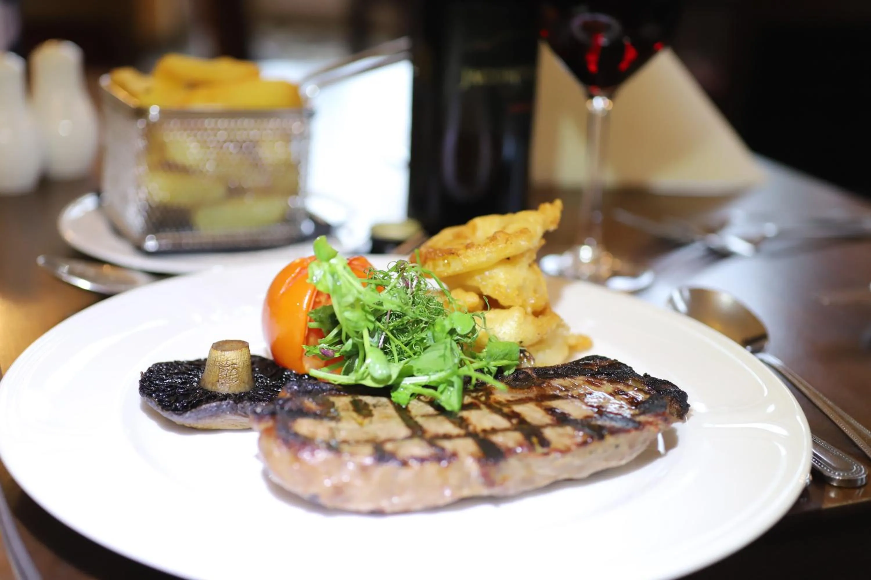 Dinner in Ben Wyvis Hotel