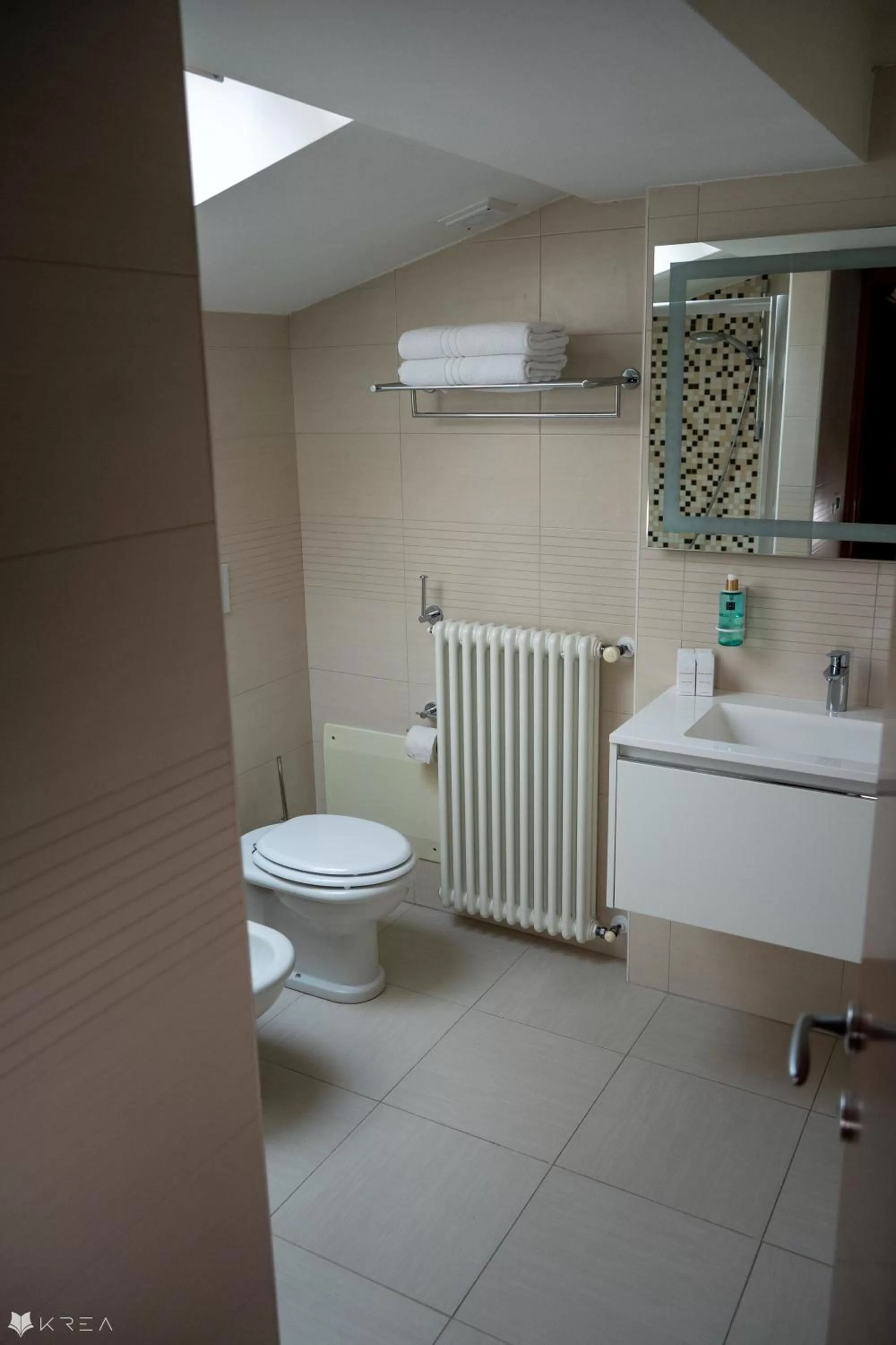 Bathroom in Casa Valcellina Hotel Ristorante