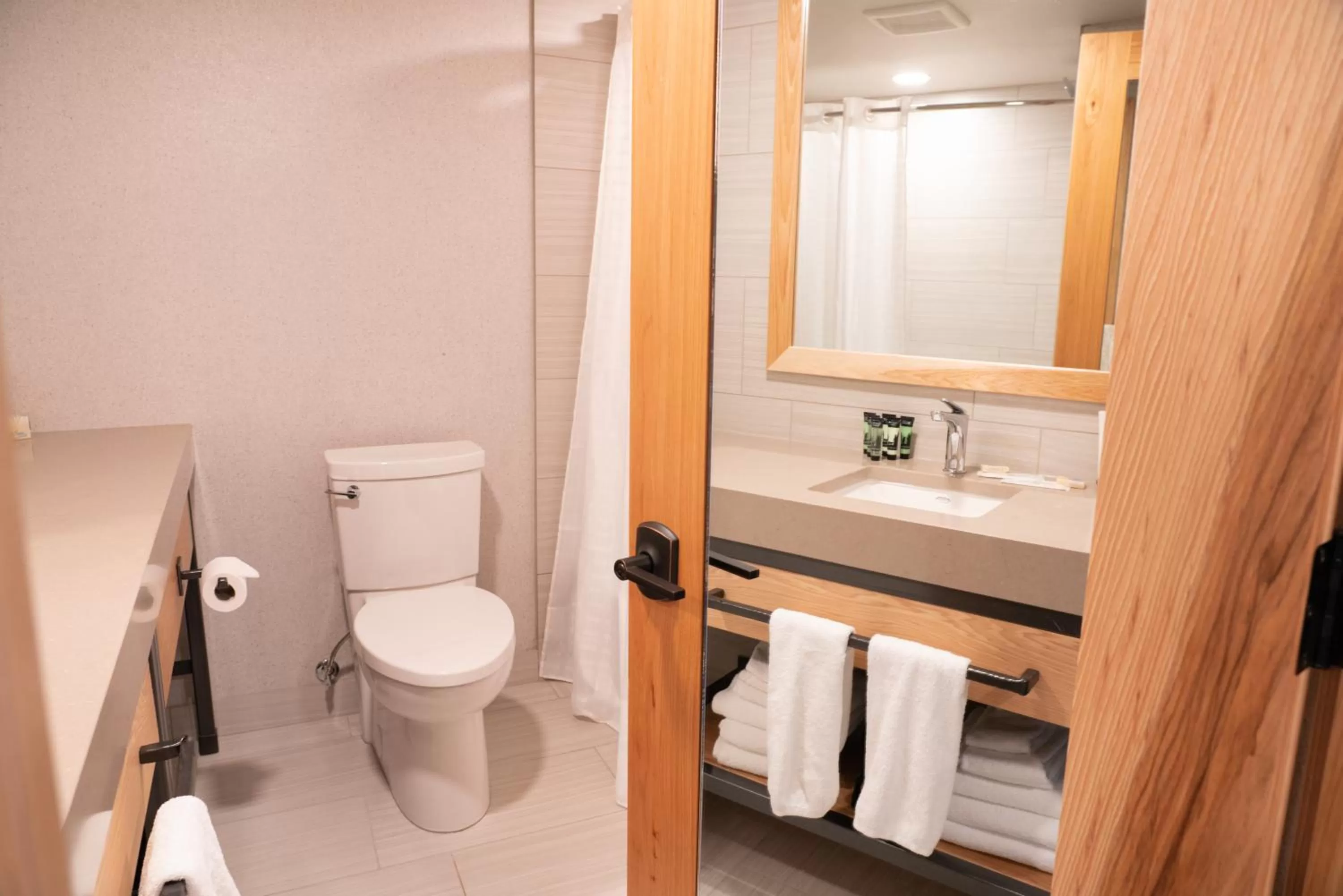 Bathroom in Tunnel Mountain Resort