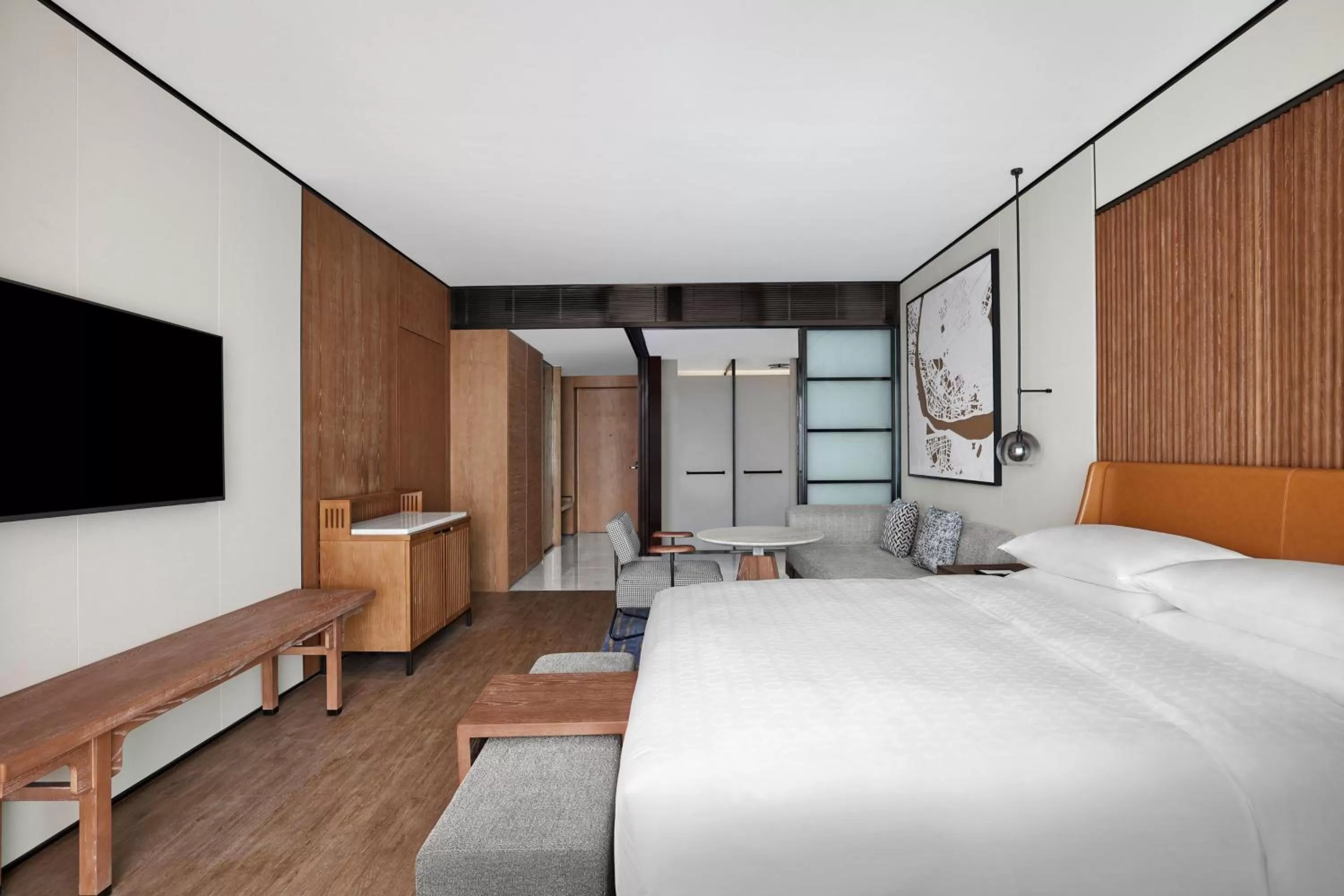 Bedroom, Bed in Sheraton Zhaoqing Dinghu